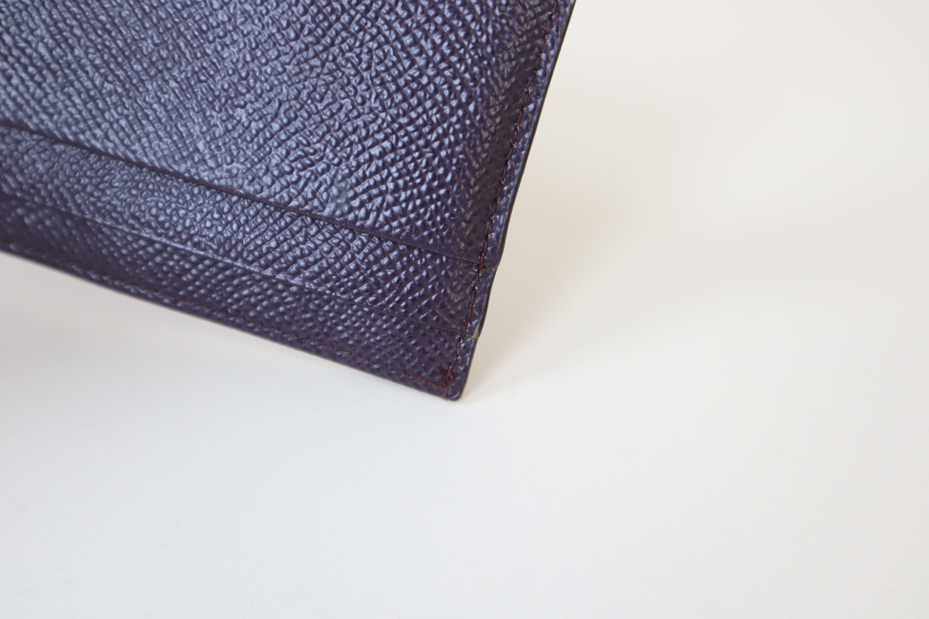 Dolce & Gabbana Burgundy Card Holder