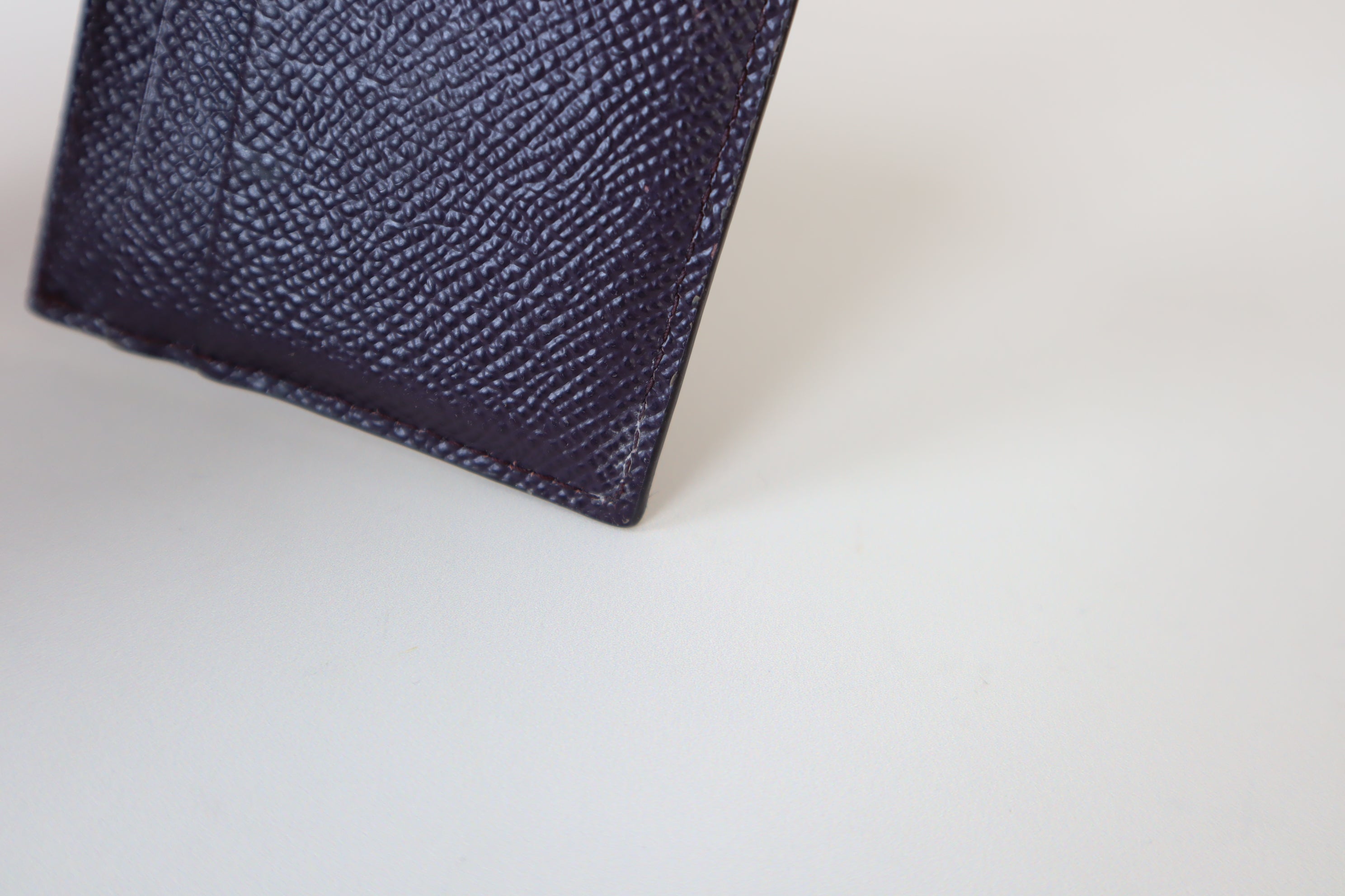 Dolce & Gabbana Burgundy Card Holder