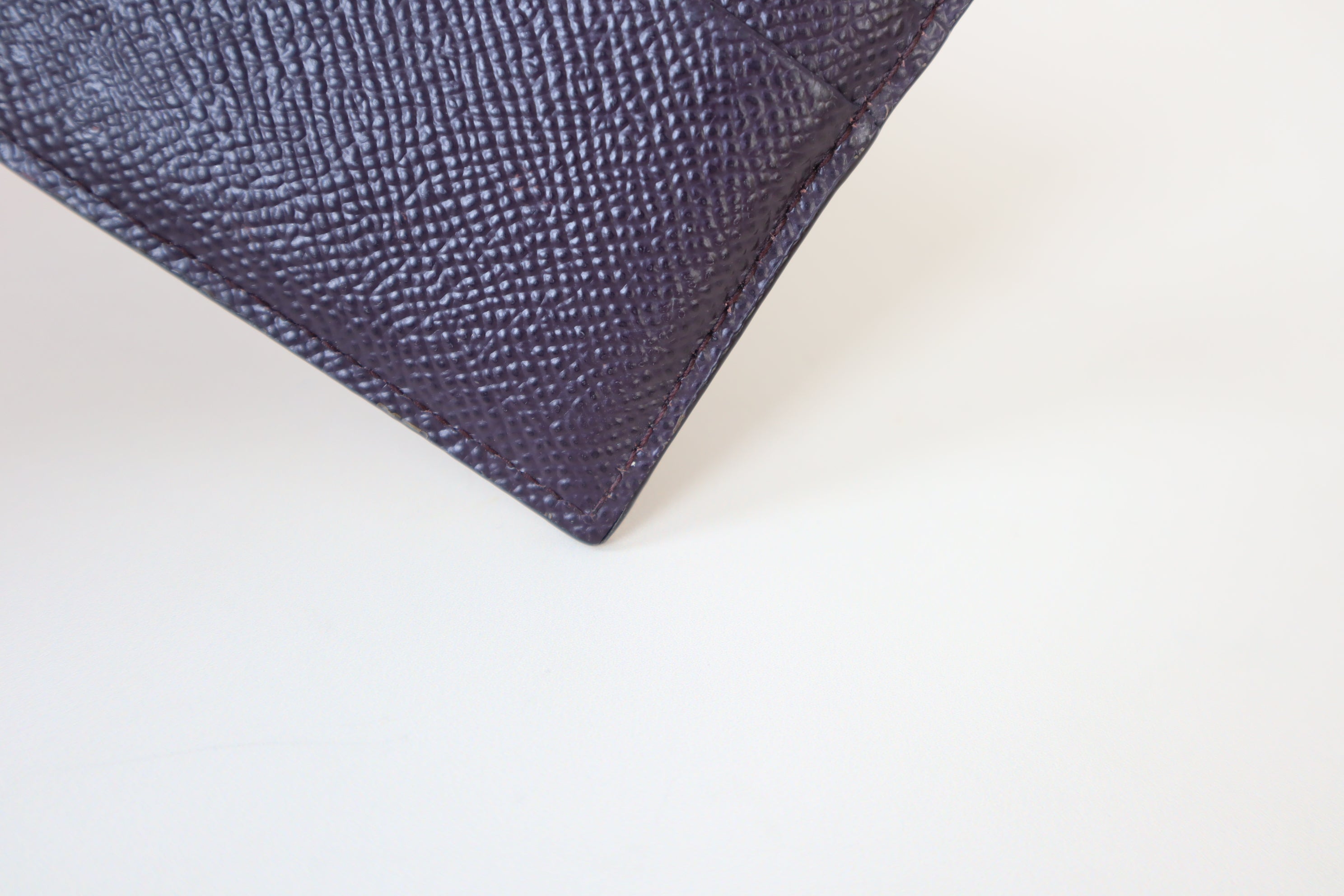 Dolce & Gabbana Burgundy Card Holder
