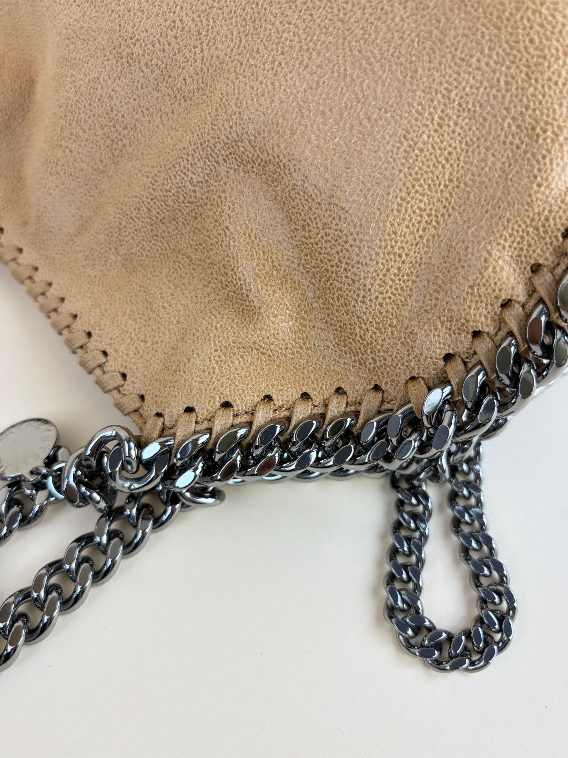 Stella McCartney Camel Falabella Tote Bag