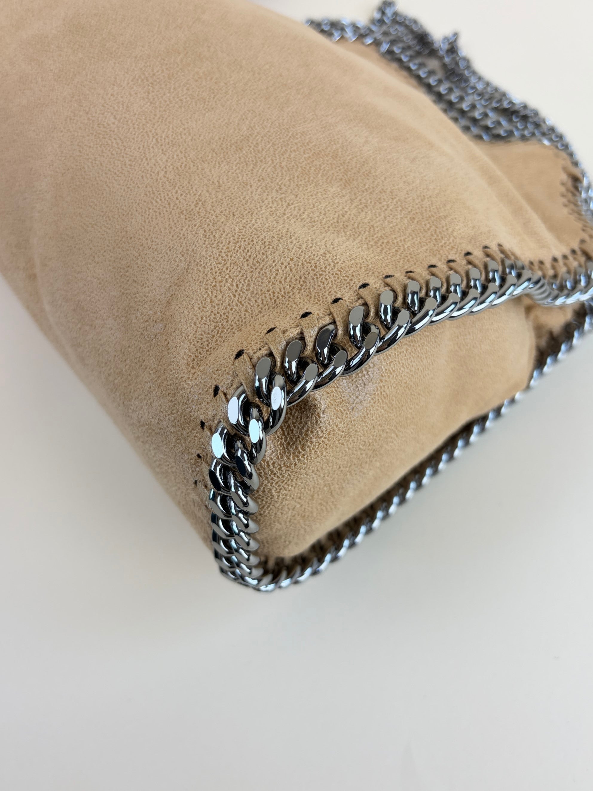 Stella McCartney Camel Falabella Tote Bag