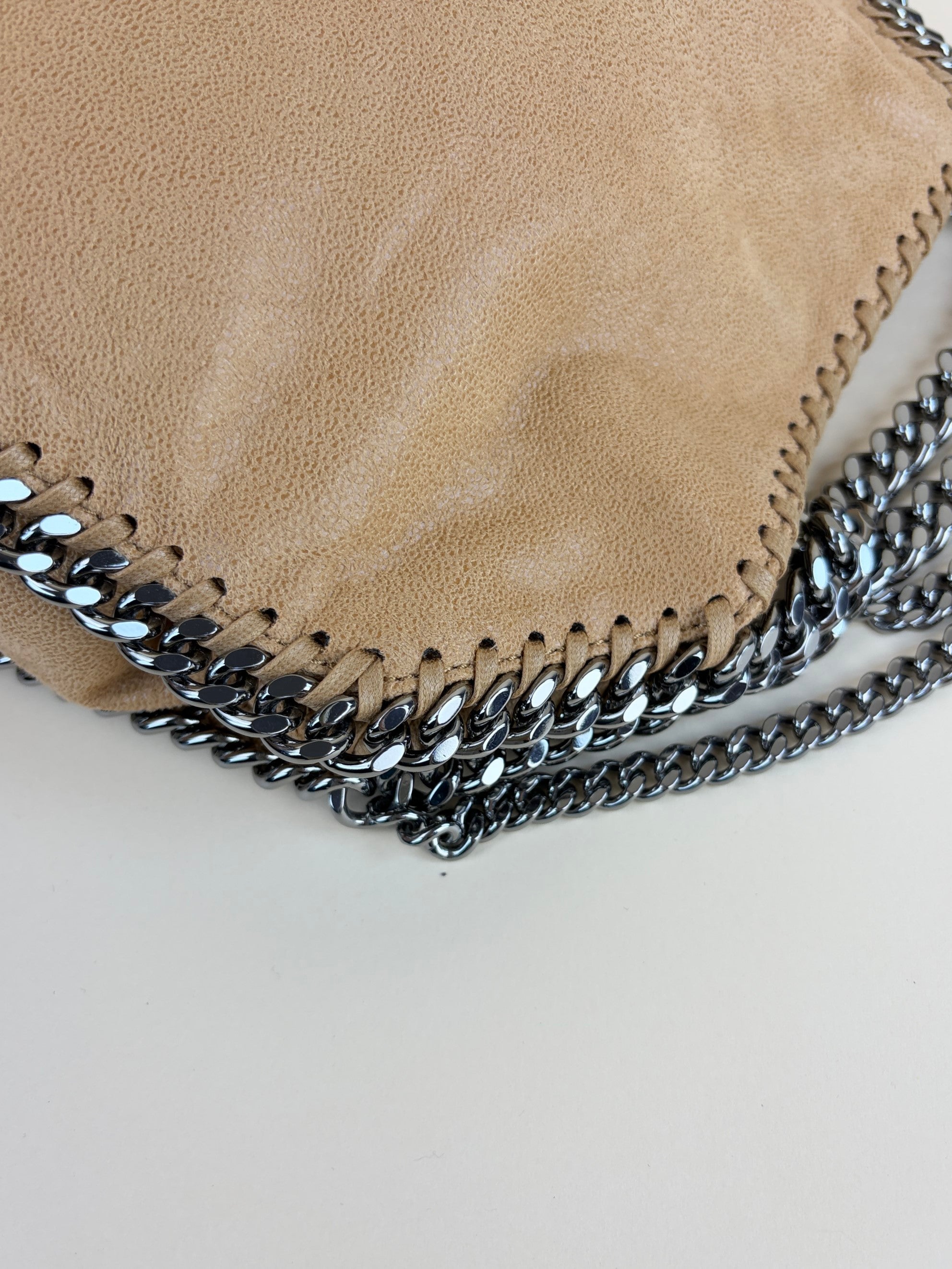 Stella McCartney Camel Falabella Tote Bag