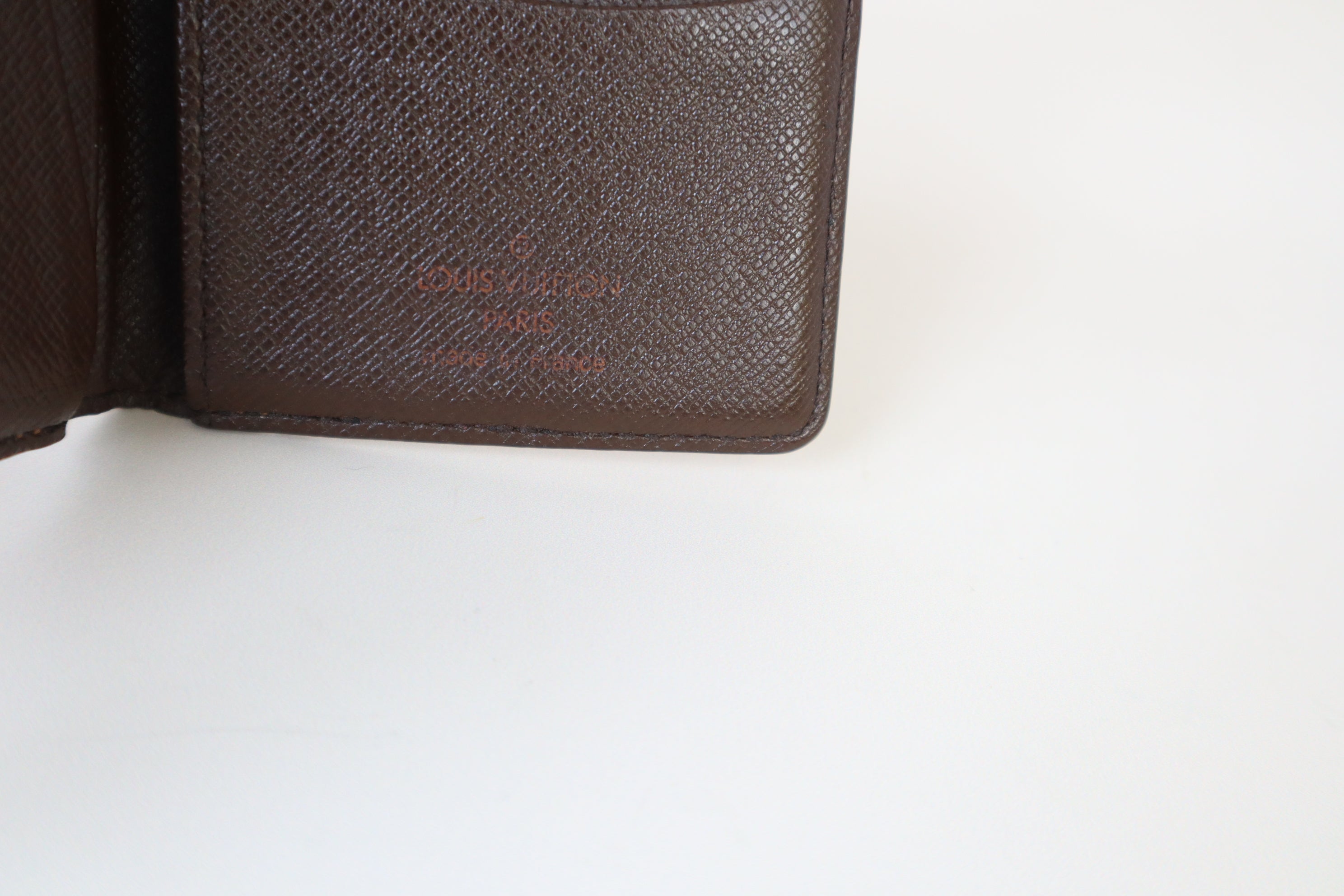 Louis Vuitton Damier Ebene Small Wallet