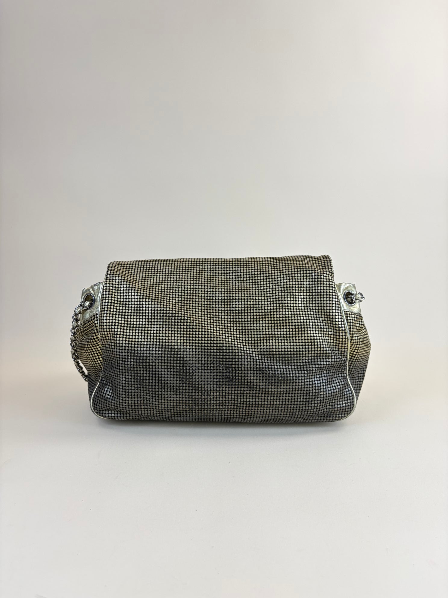 Chanel Metallic Gold Hollywood Accordion Flap Bag