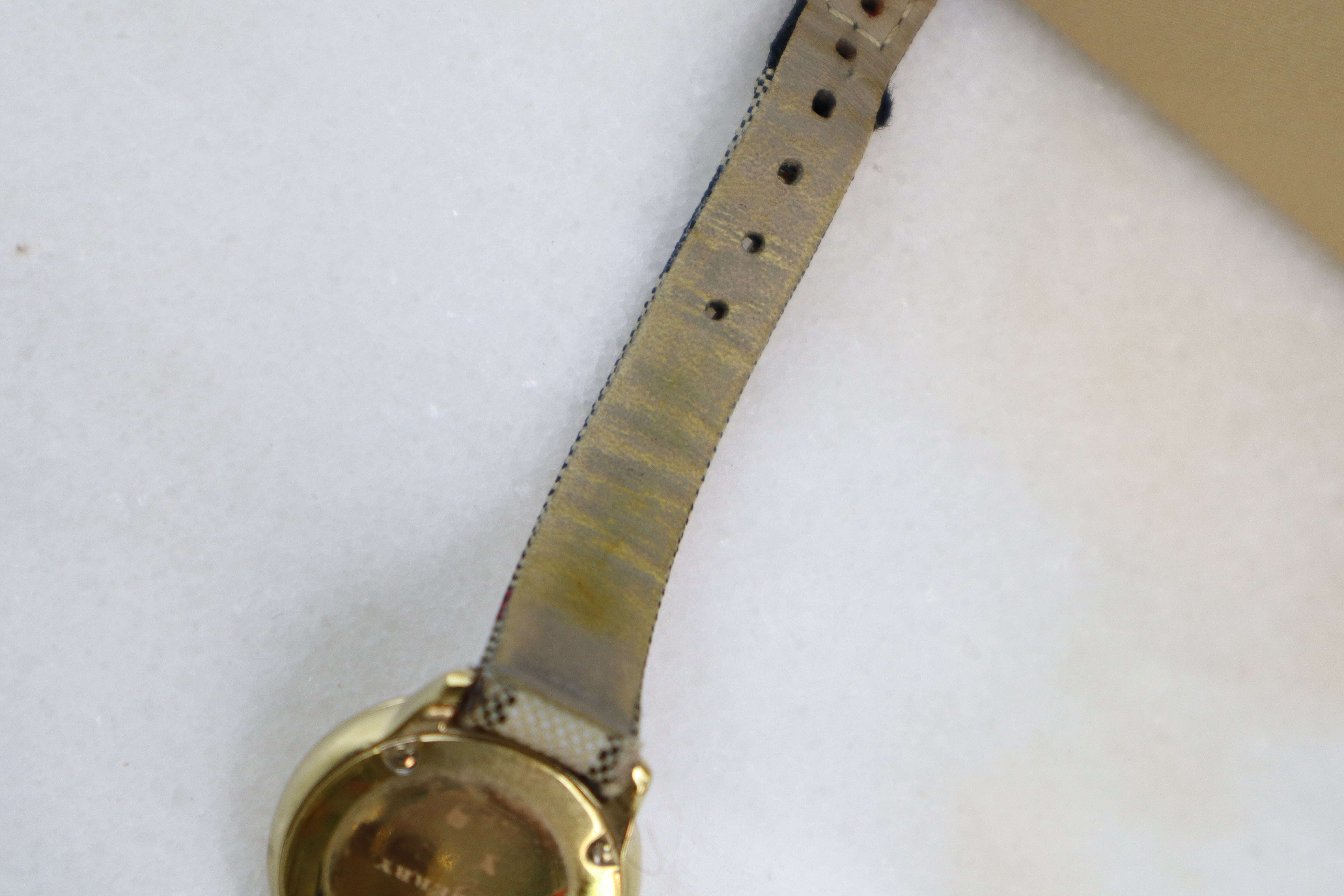 Burberry Brown House Check Honey Dial 26mm Watch