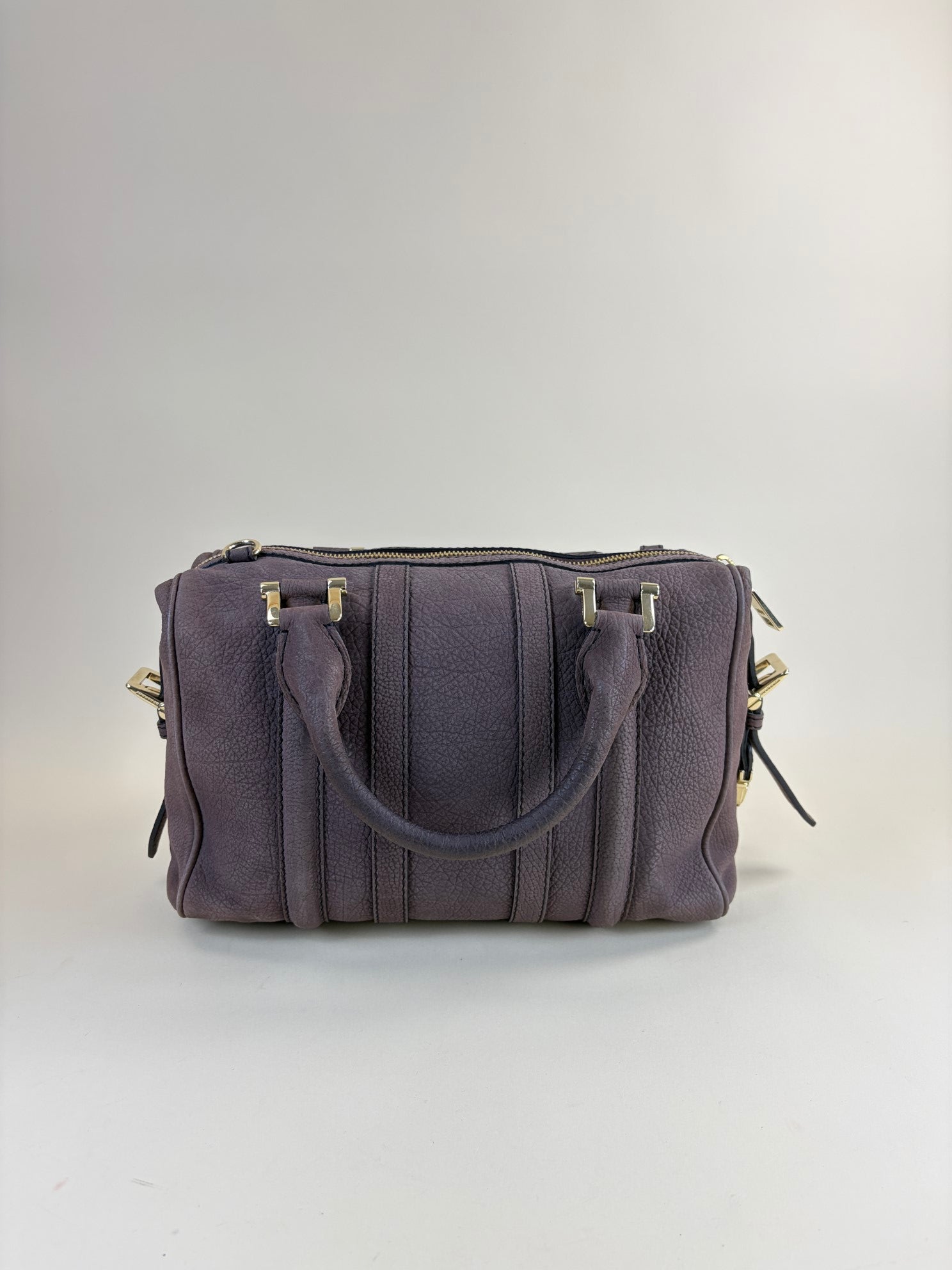 Burberry nevinson bowling medium bag with strap