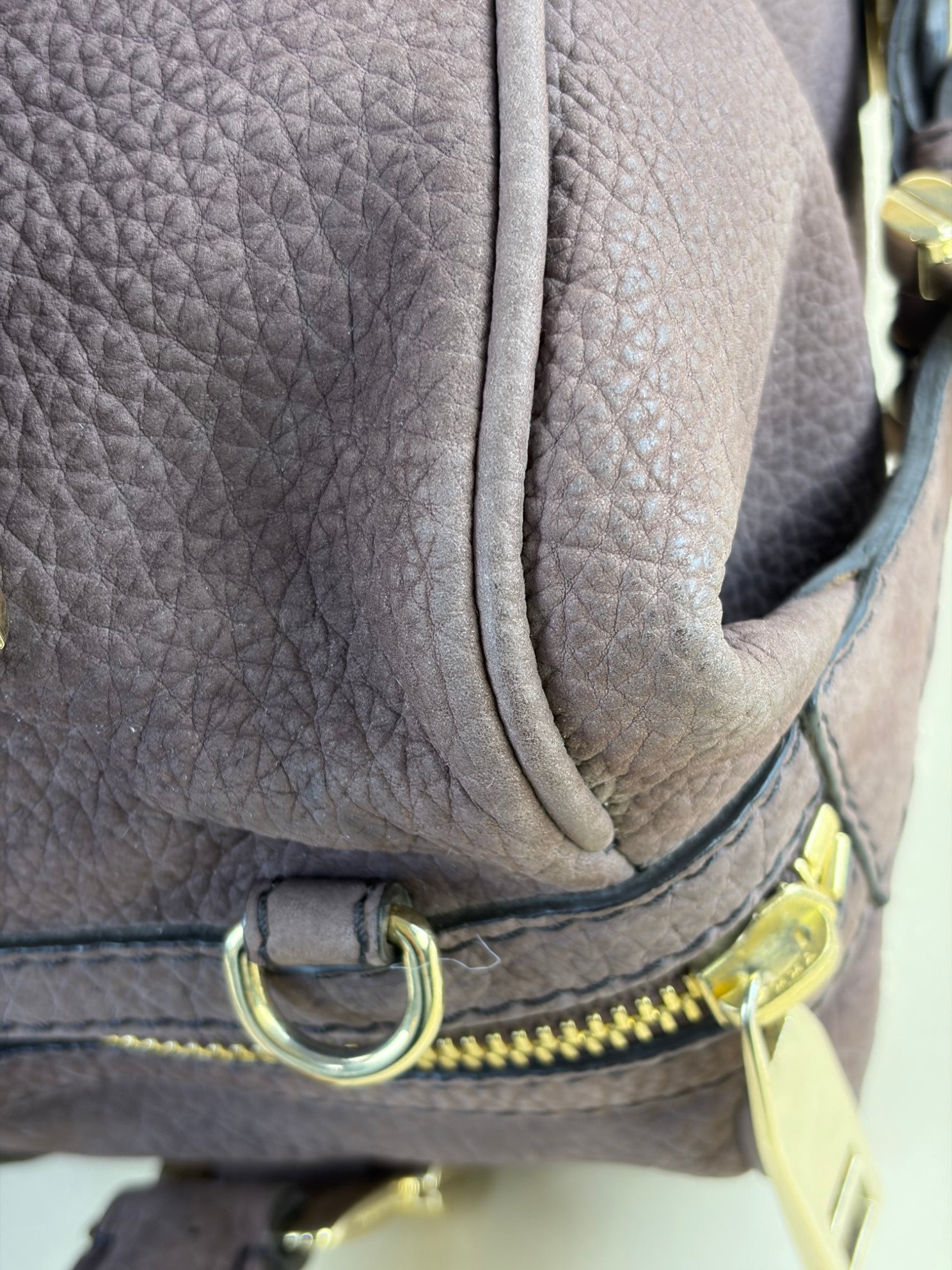 Burberry nevinson bowling medium bag with strap