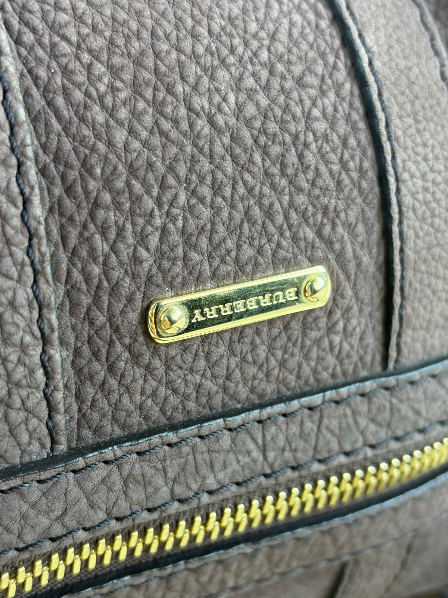 Burberry nevinson bowling medium bag with strap