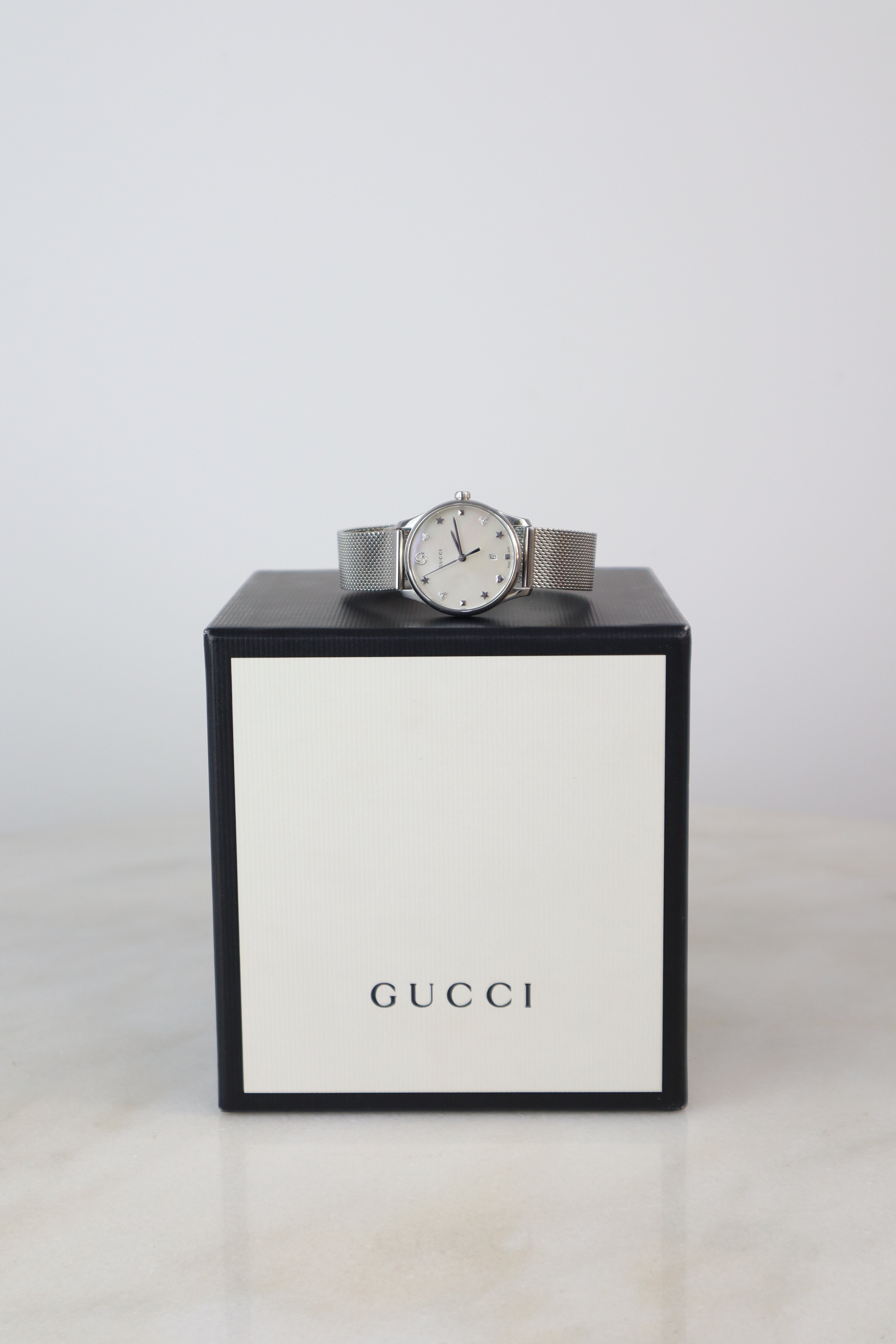 Gucci Stainless Steel G-Timeless 126.45 Watch