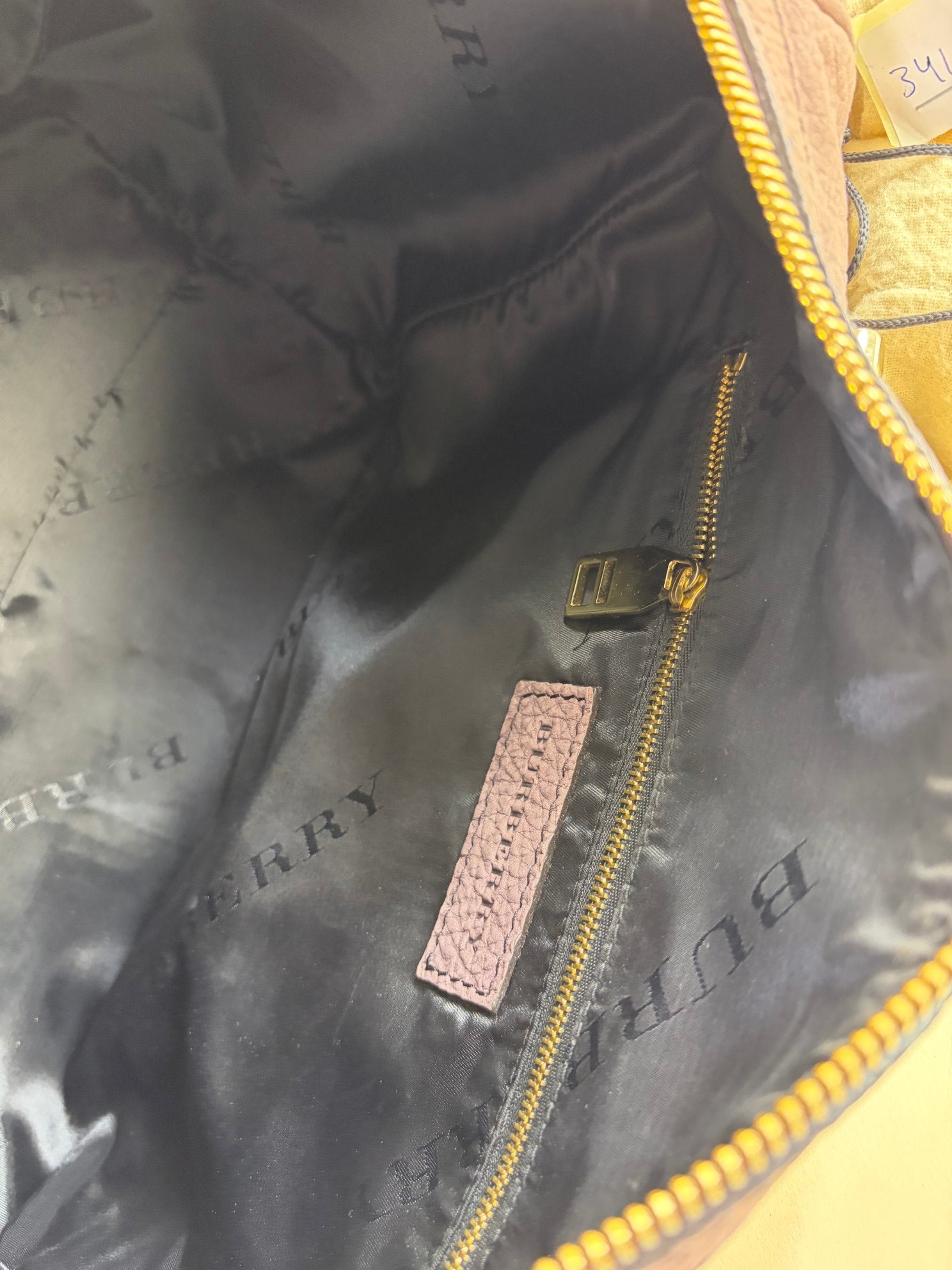 Burberry nevinson bowling medium bag with strap