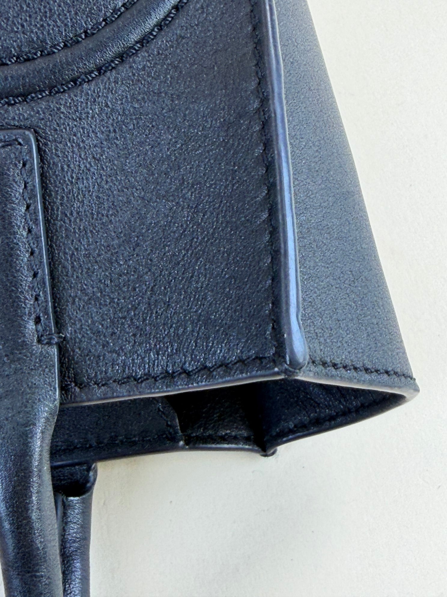 Valentino Black V Logo Walk Small Tote Bag with Strap