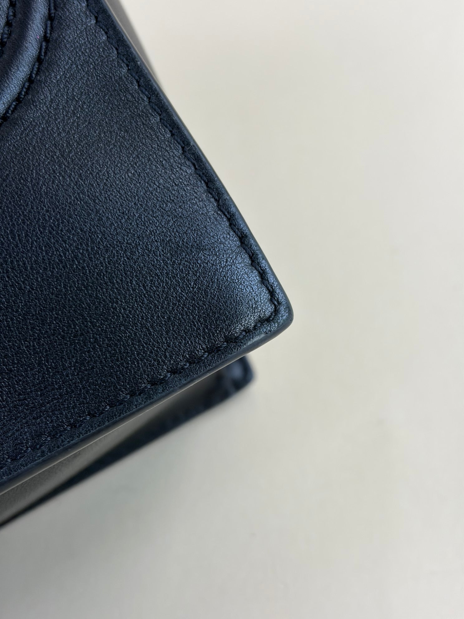 Valentino Black V Logo Walk Small Tote Bag with Strap