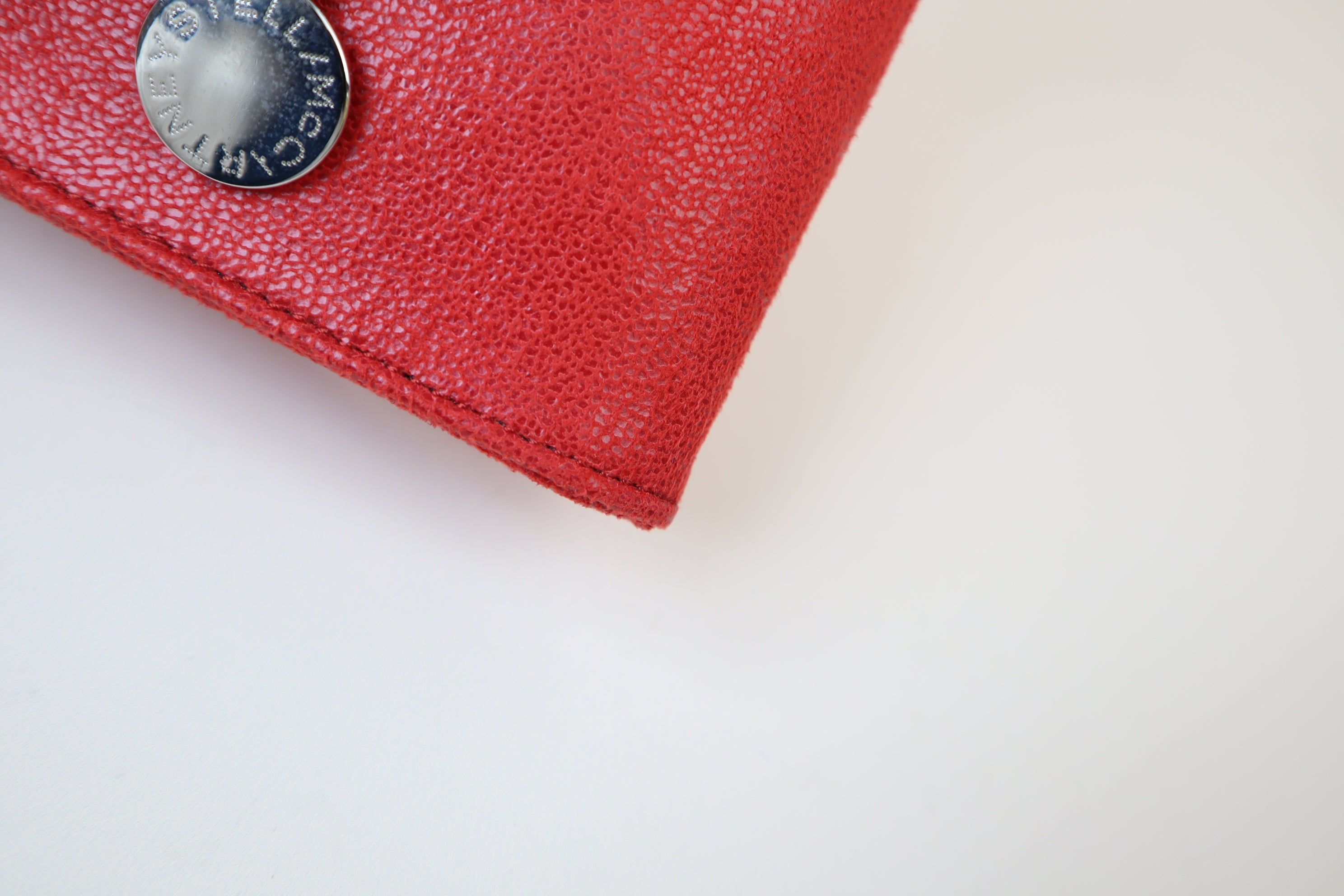 Stella Mccartney Red Falabella Crossbody Wallet