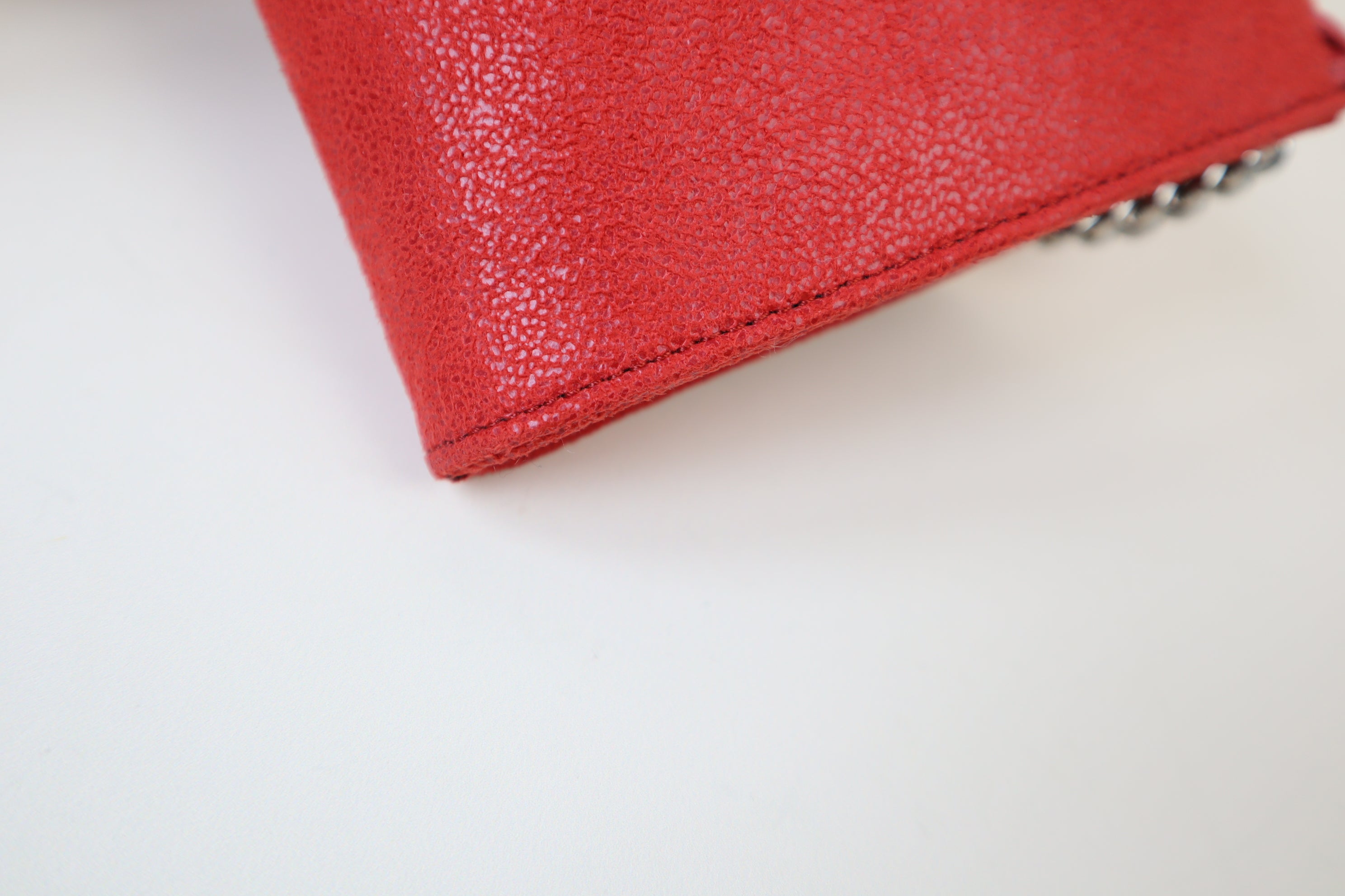 Stella Mccartney Red Falabella Crossbody Wallet