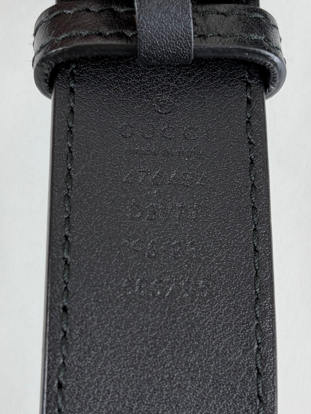 Gucci black calfskin GG Marmont Belt Bag