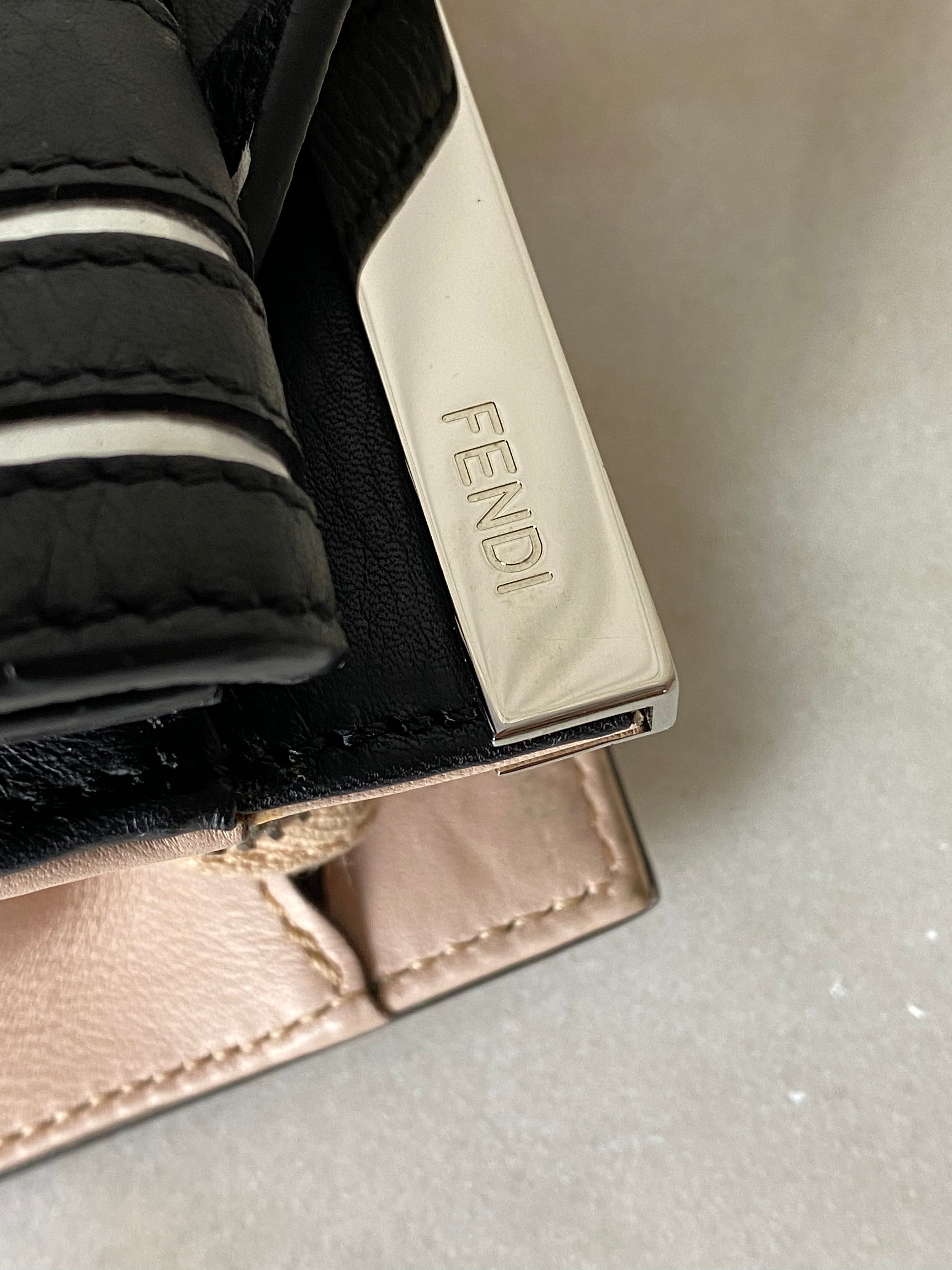 Fendi Black Multicolor Spring Summer Top Handle Bag-handbag-Fendi-The Closet Egypt