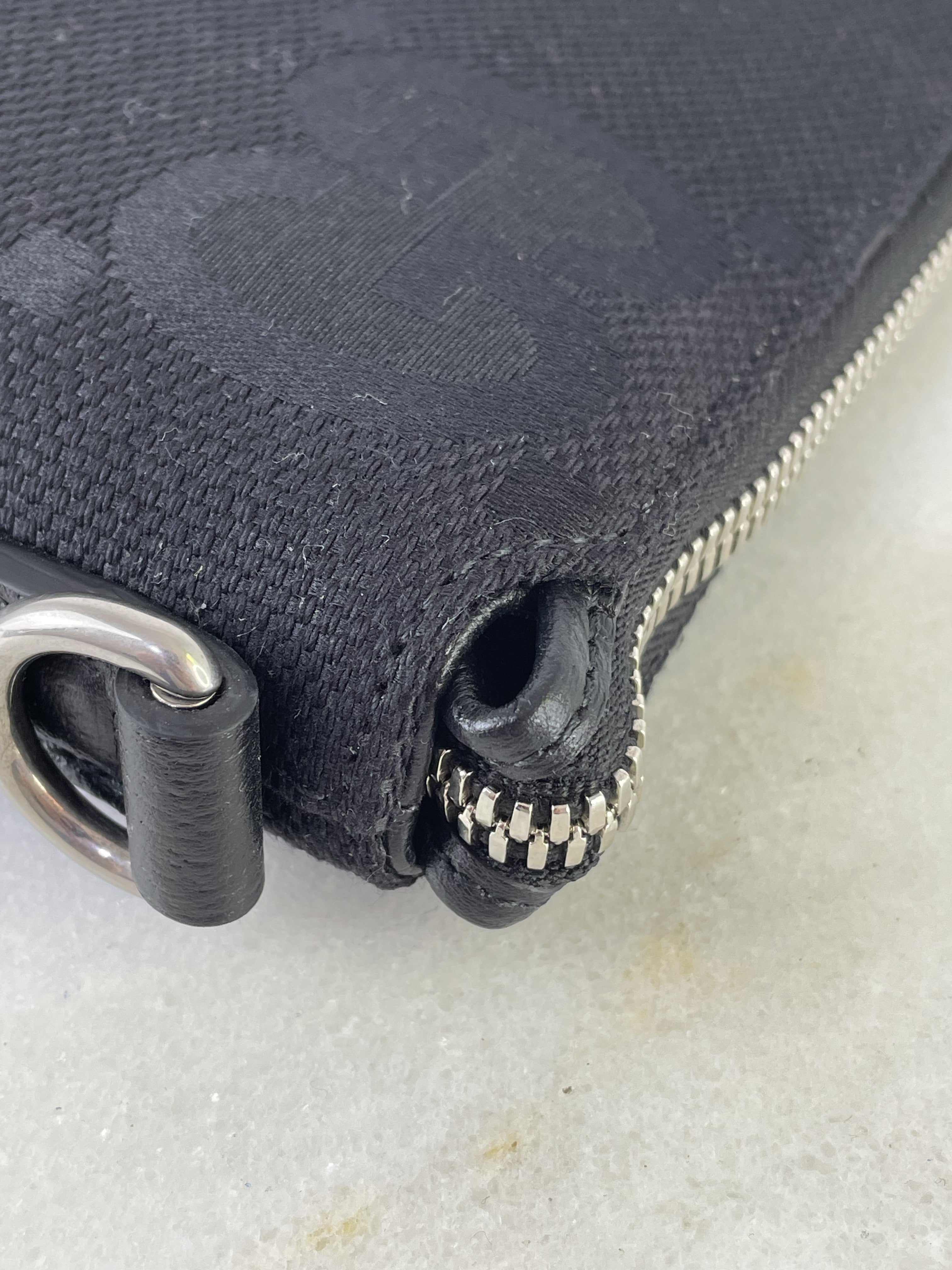 Gucci Black GG Jumbo Pouch-Pouch-Gucci-The Closet Egypt