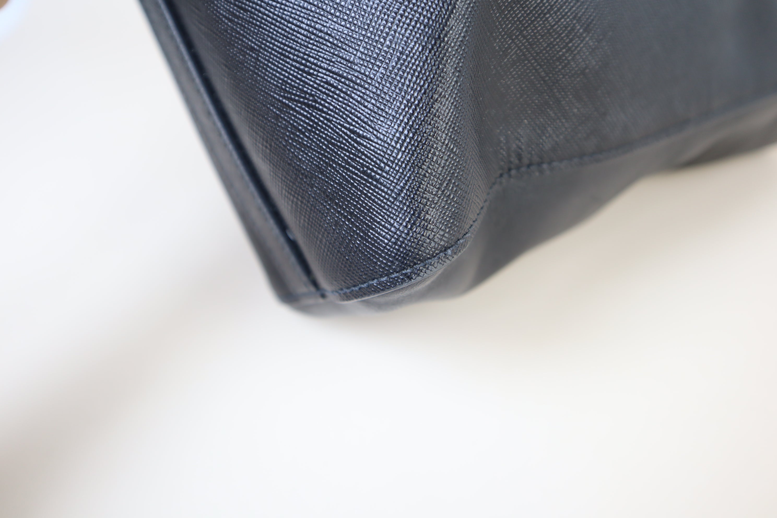 Prada Black Soft Bag with Strap