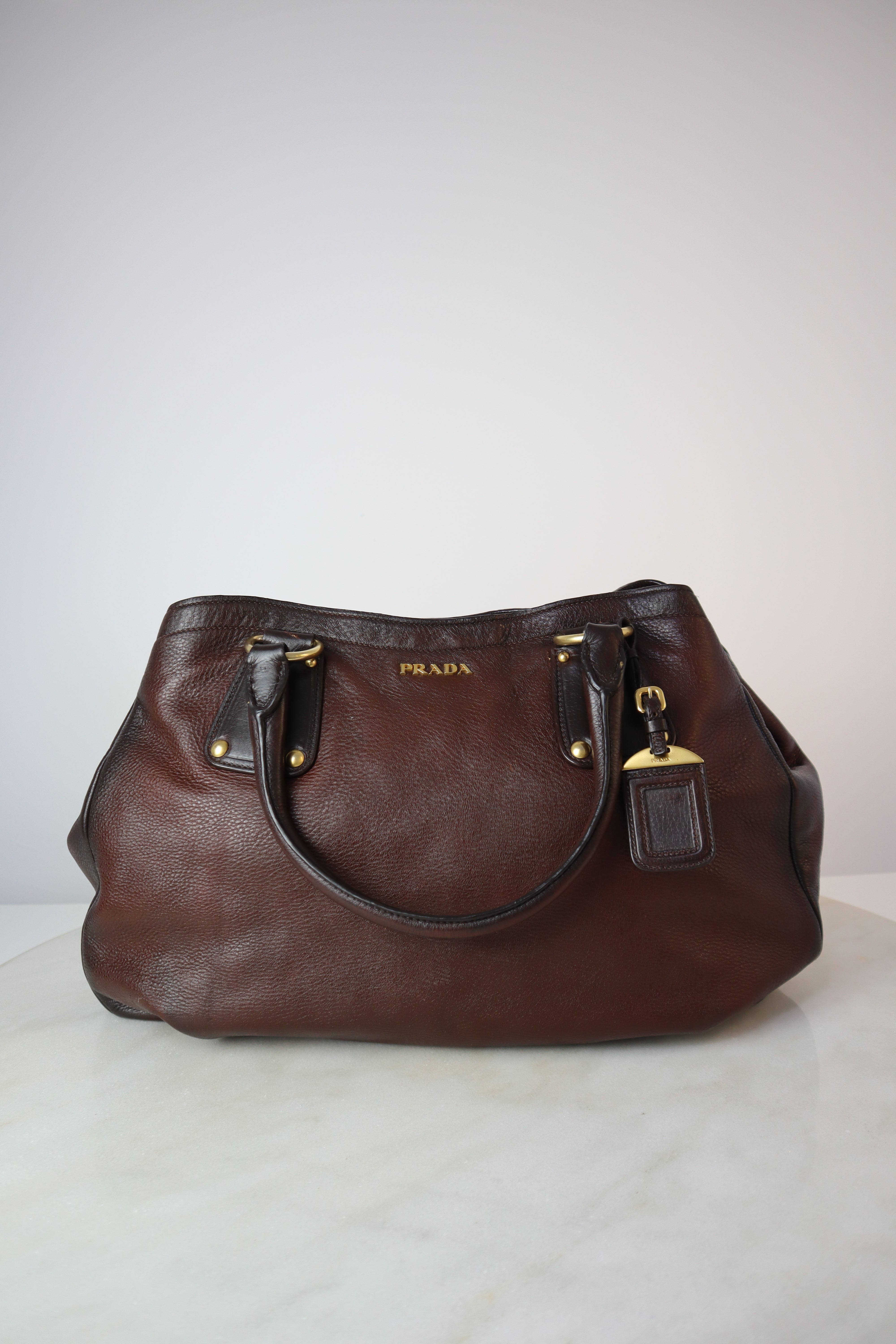 Prada Dark Brown Tote bag
