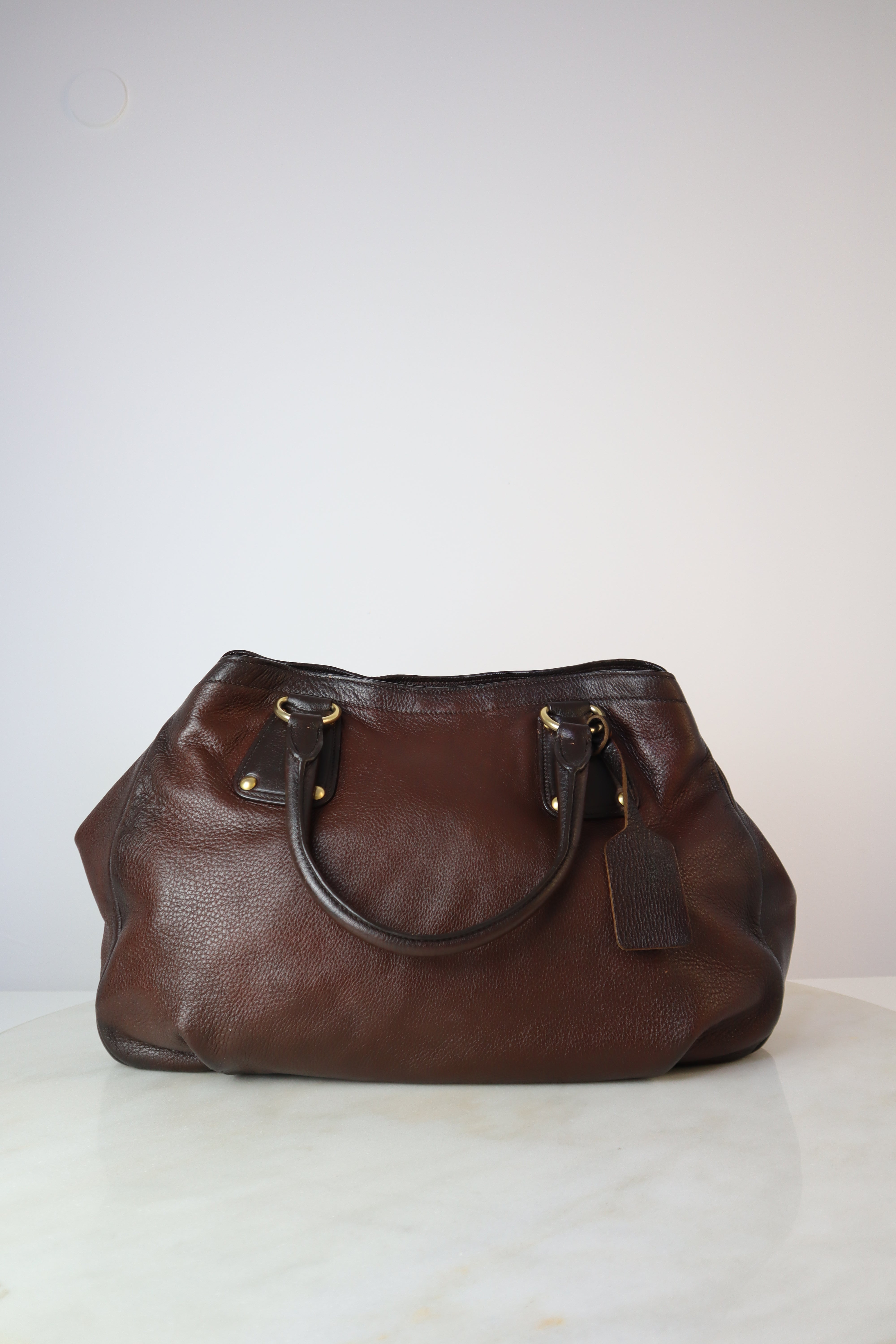 Prada Dark Brown Tote bag