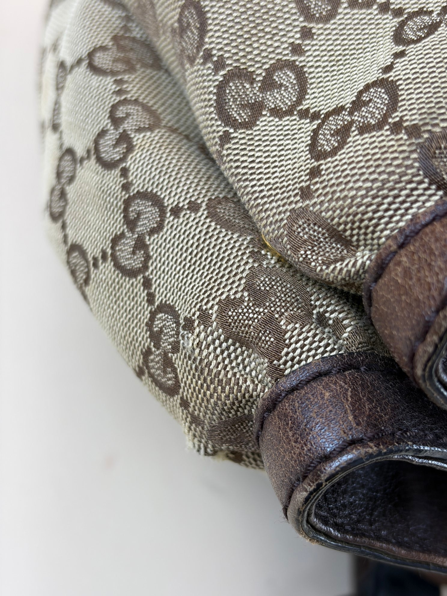 GUCCI gg canvas g interlocking large tote bag