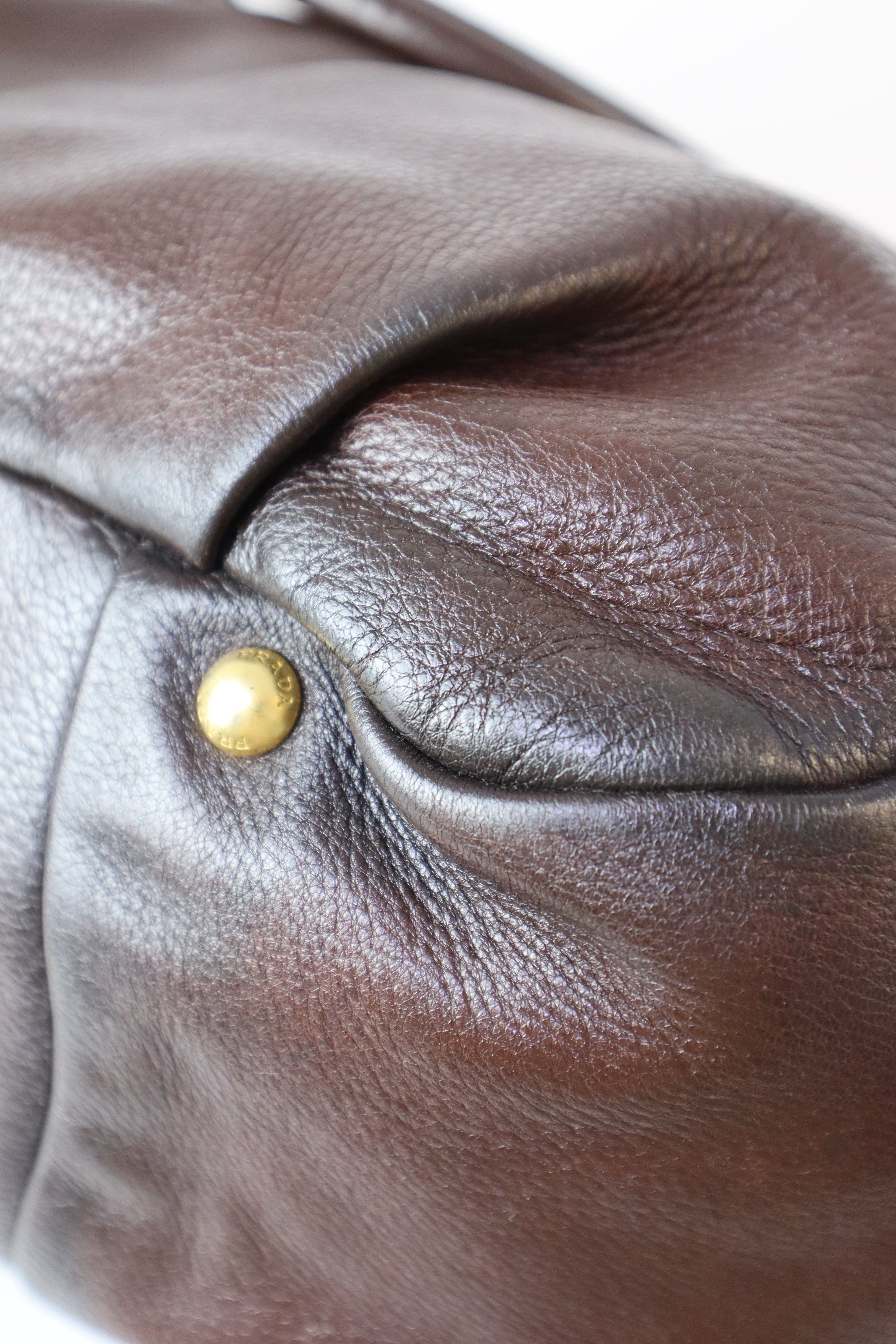 Prada Dark Brown Tote bag-handbag-Prada-The Closet Egypt