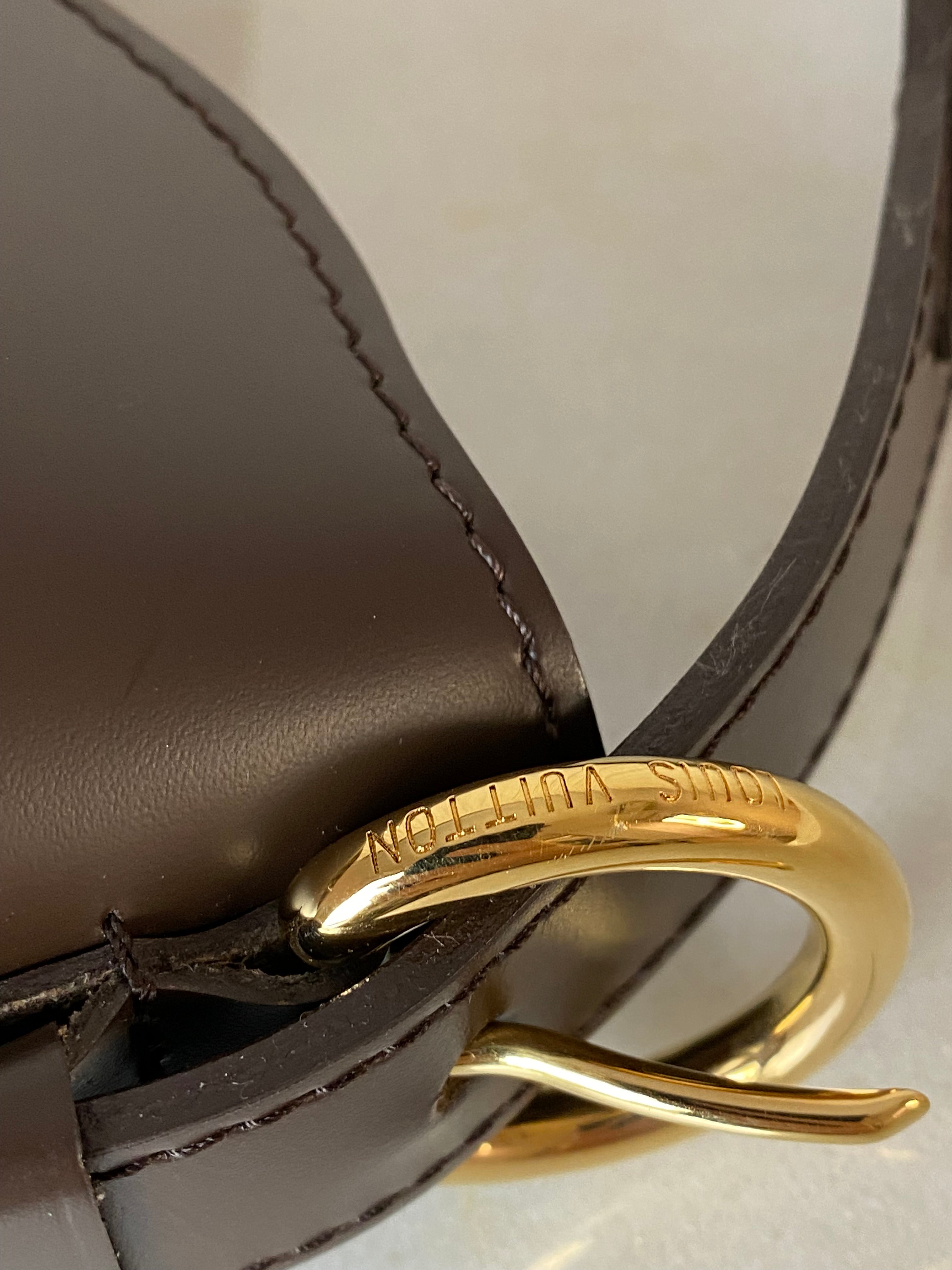 Louis Vuitton Damier Ebene Sistina Shoulder Bag-handbag-Louis Vuitton-The Closet Egypt