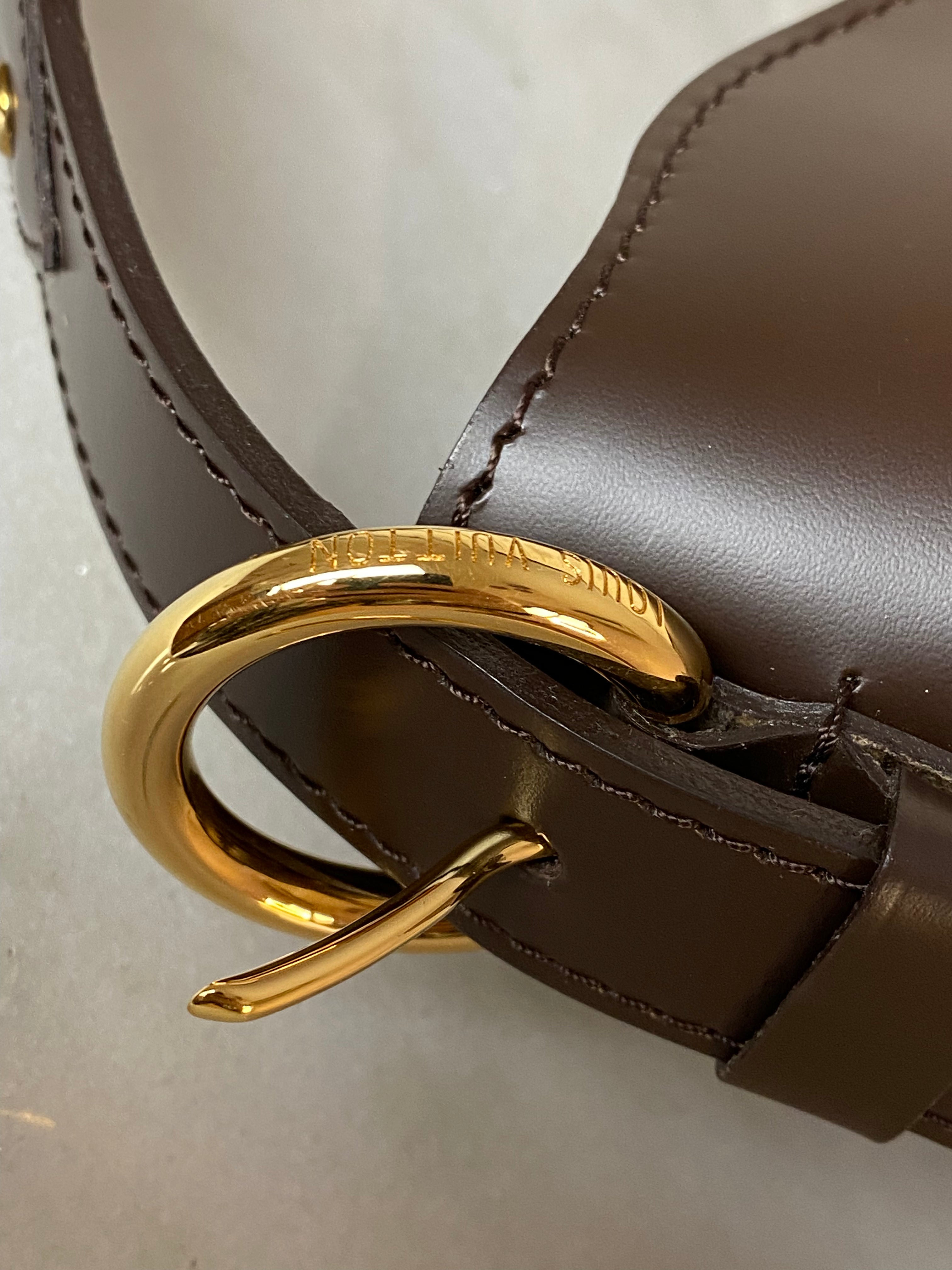 Louis Vuitton Damier Ebene Sistina Shoulder Bag-handbag-Louis Vuitton-The Closet Egypt