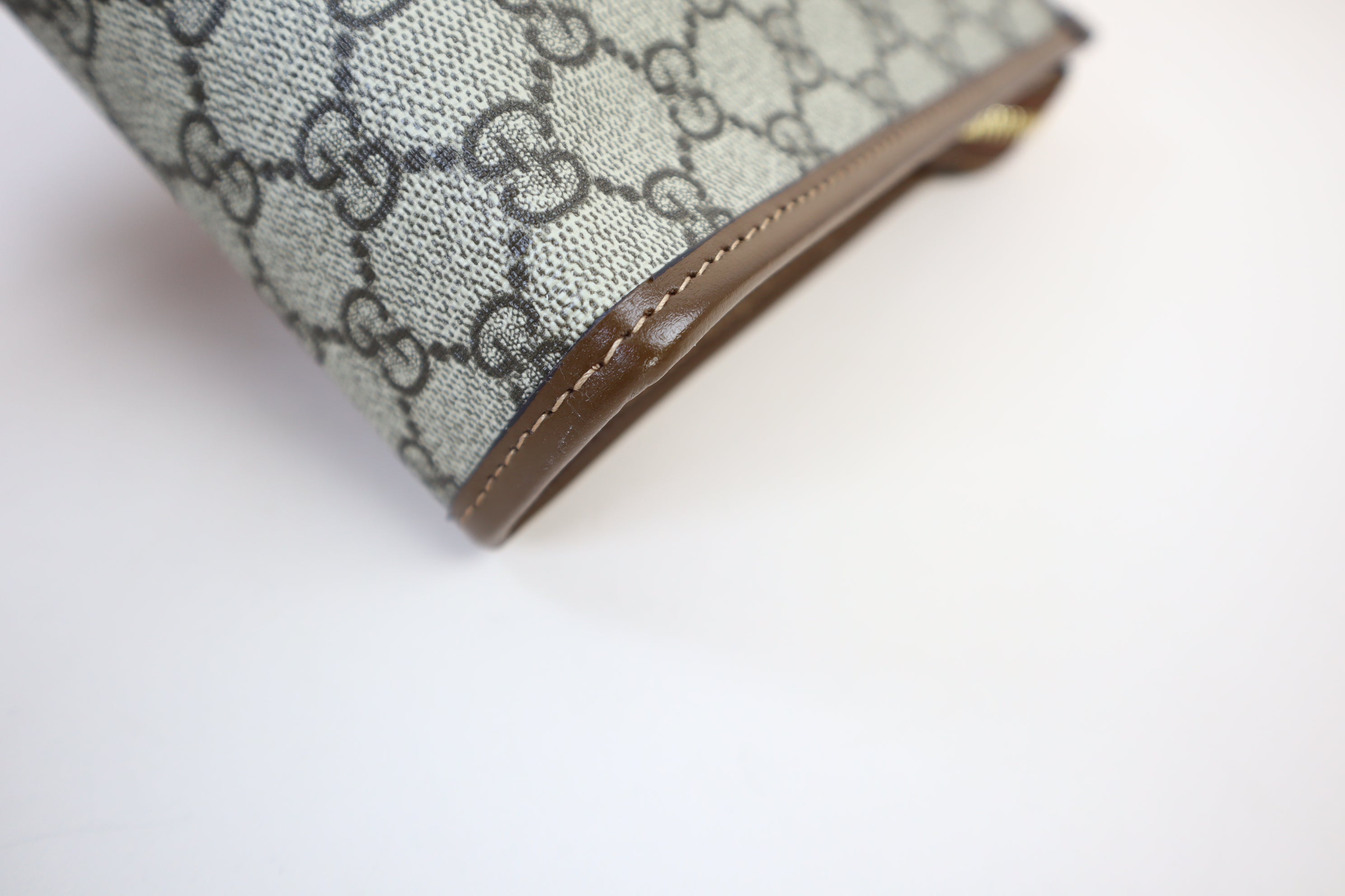Gucci Brown GG Interlocking Pouch