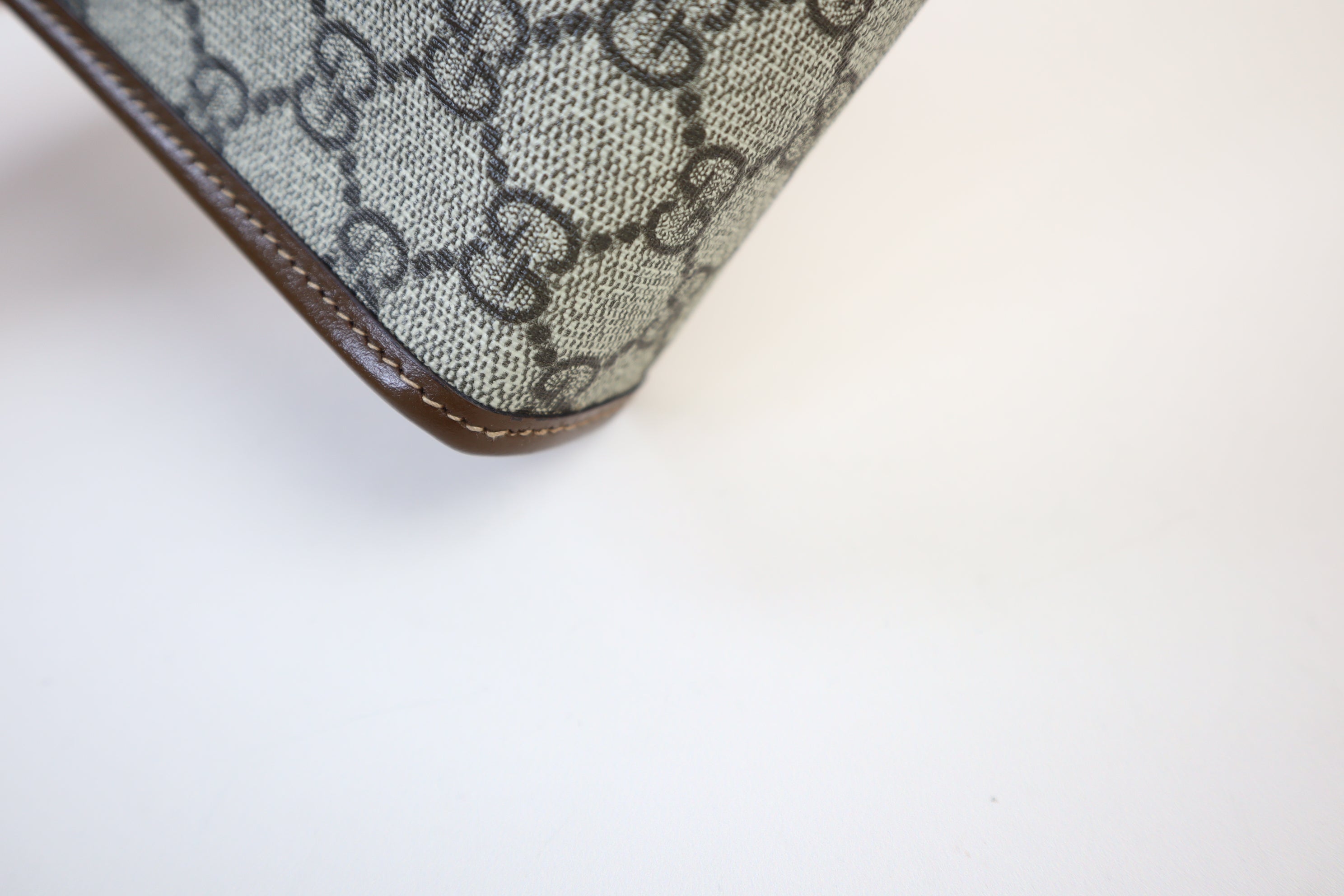Gucci Brown GG Interlocking Pouch