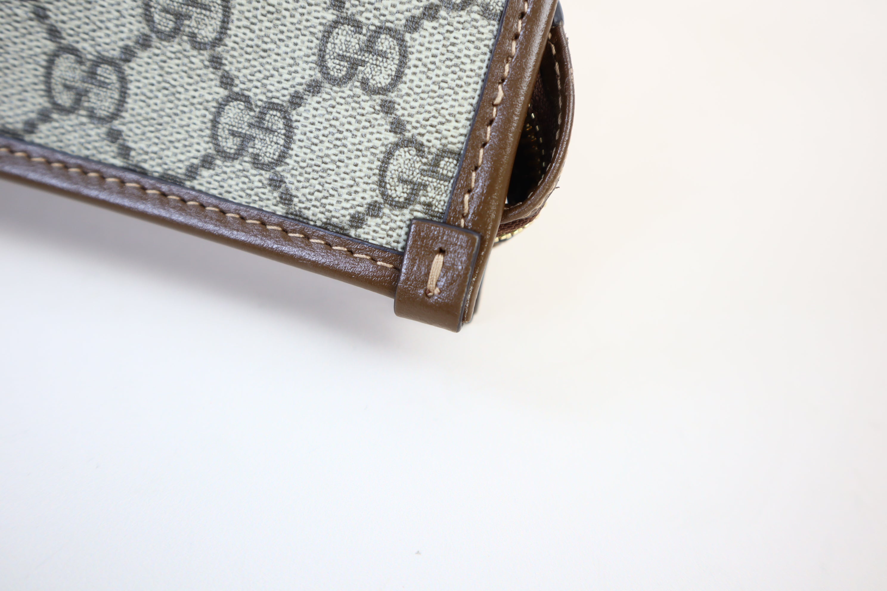 Gucci Brown GG Interlocking Pouch