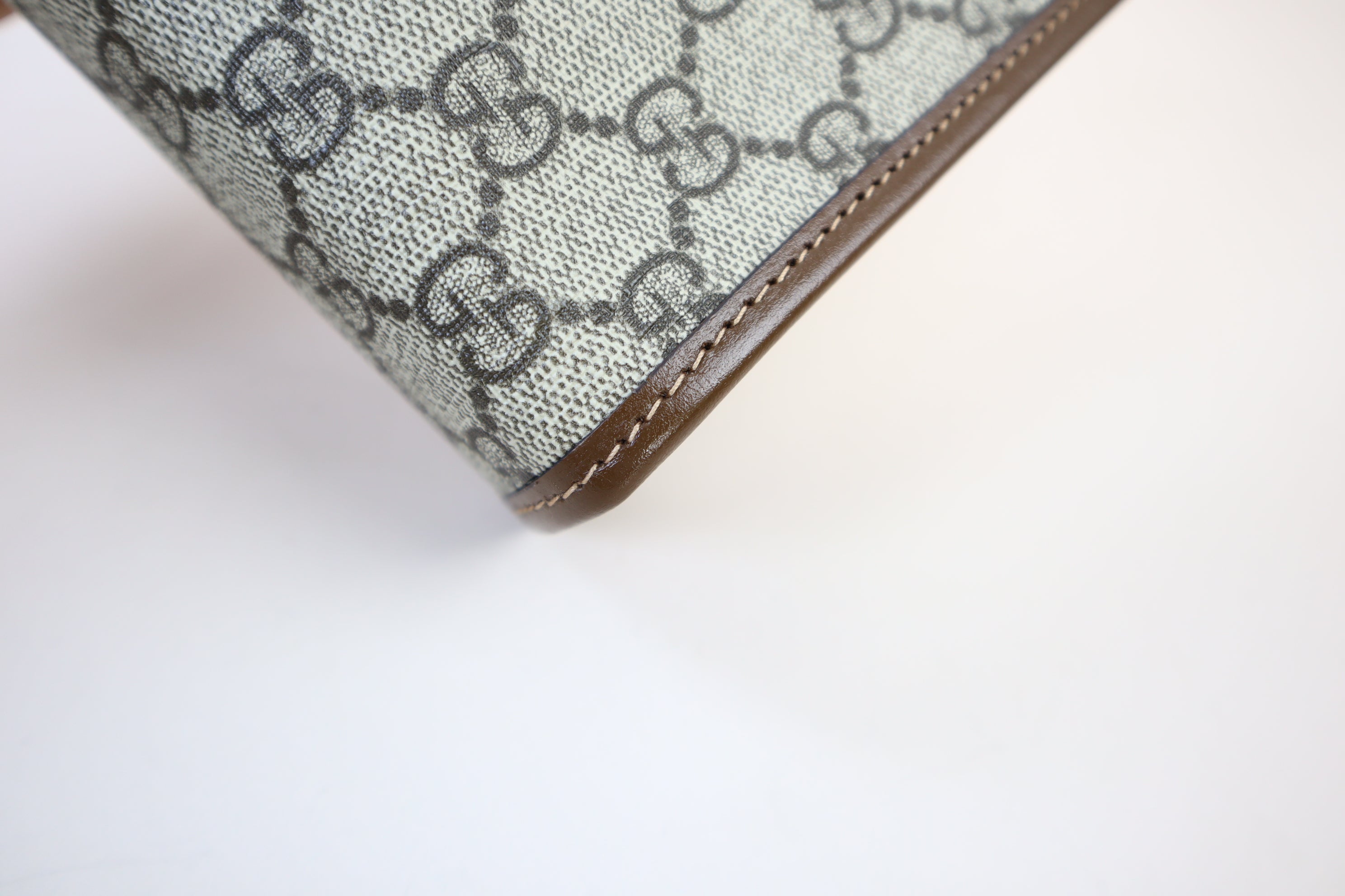 Gucci Brown GG Interlocking Pouch