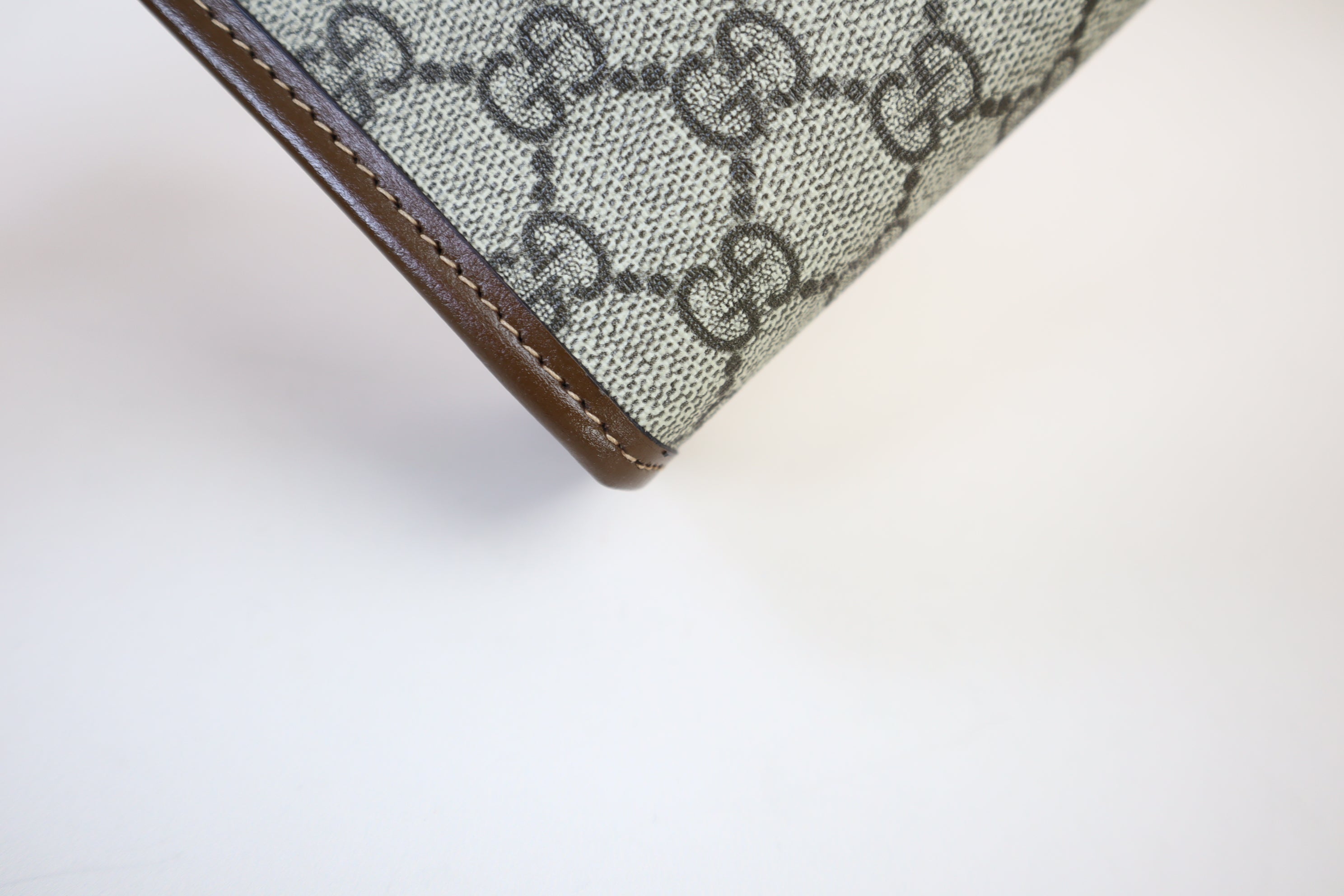 Gucci Brown GG Interlocking Pouch