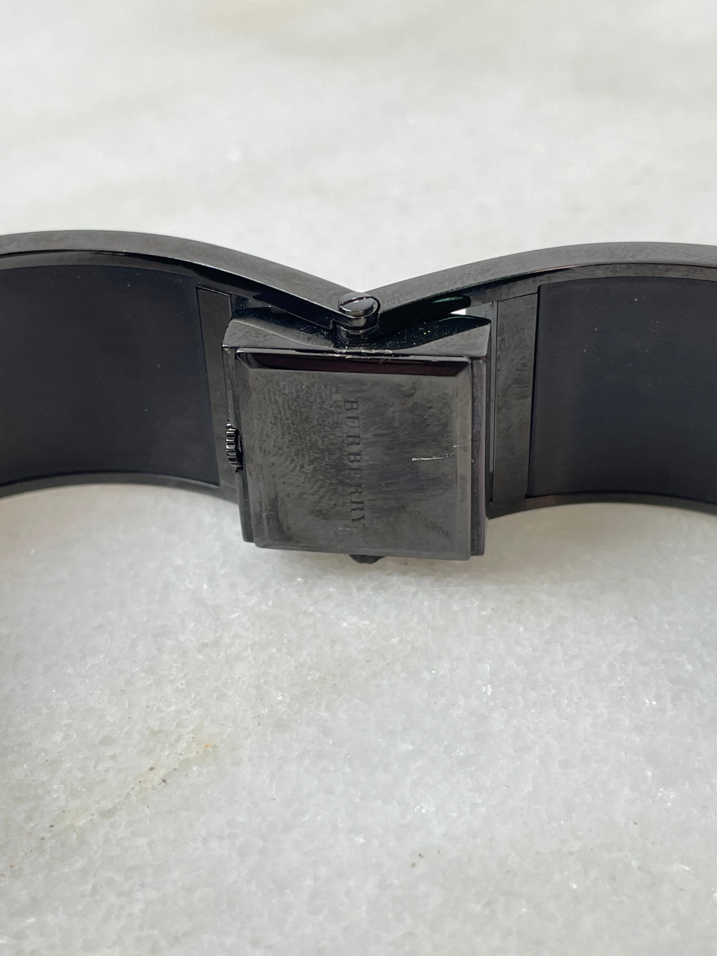 Burberry Black Stainless Steel House Check Watch-Watch-Burberry-The Closet Egypt