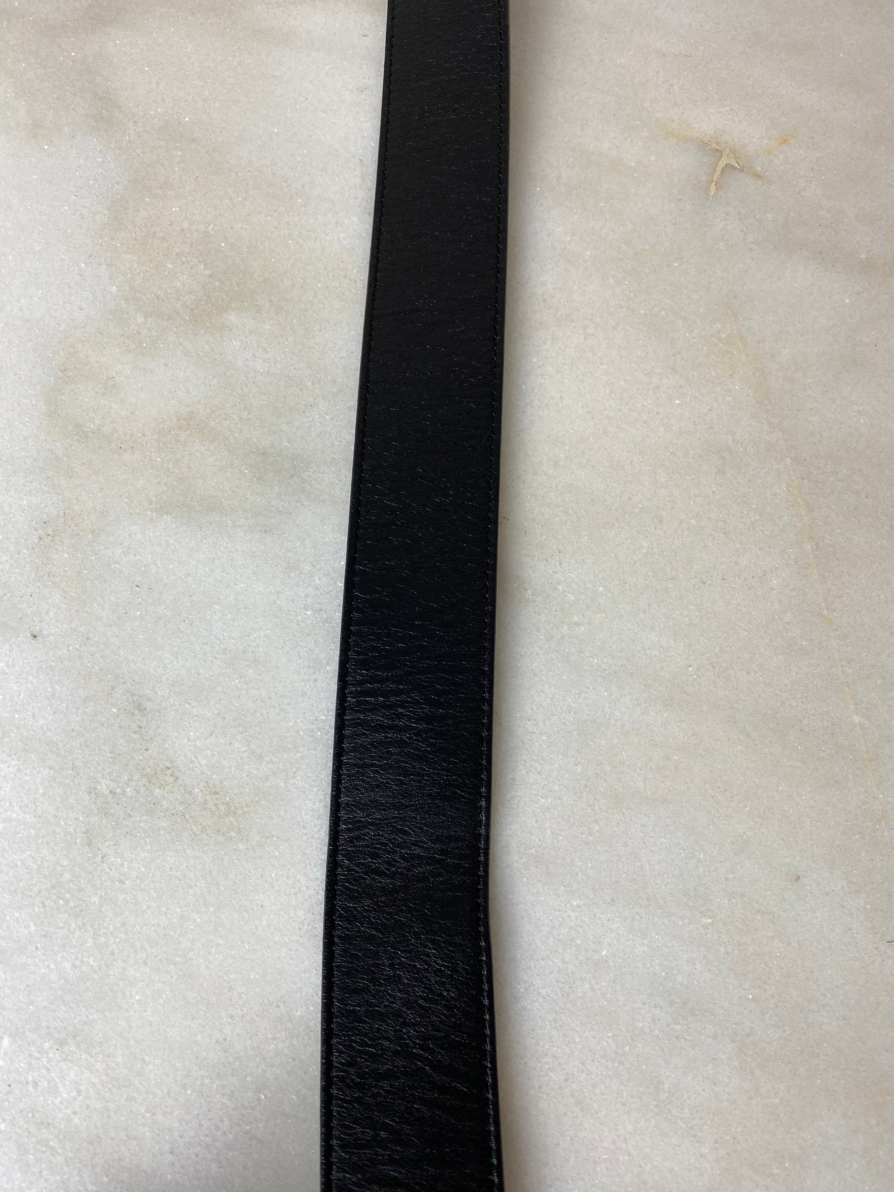 Gucci Black GG Belt 36-Belt-Gucci-The Closet Egypt