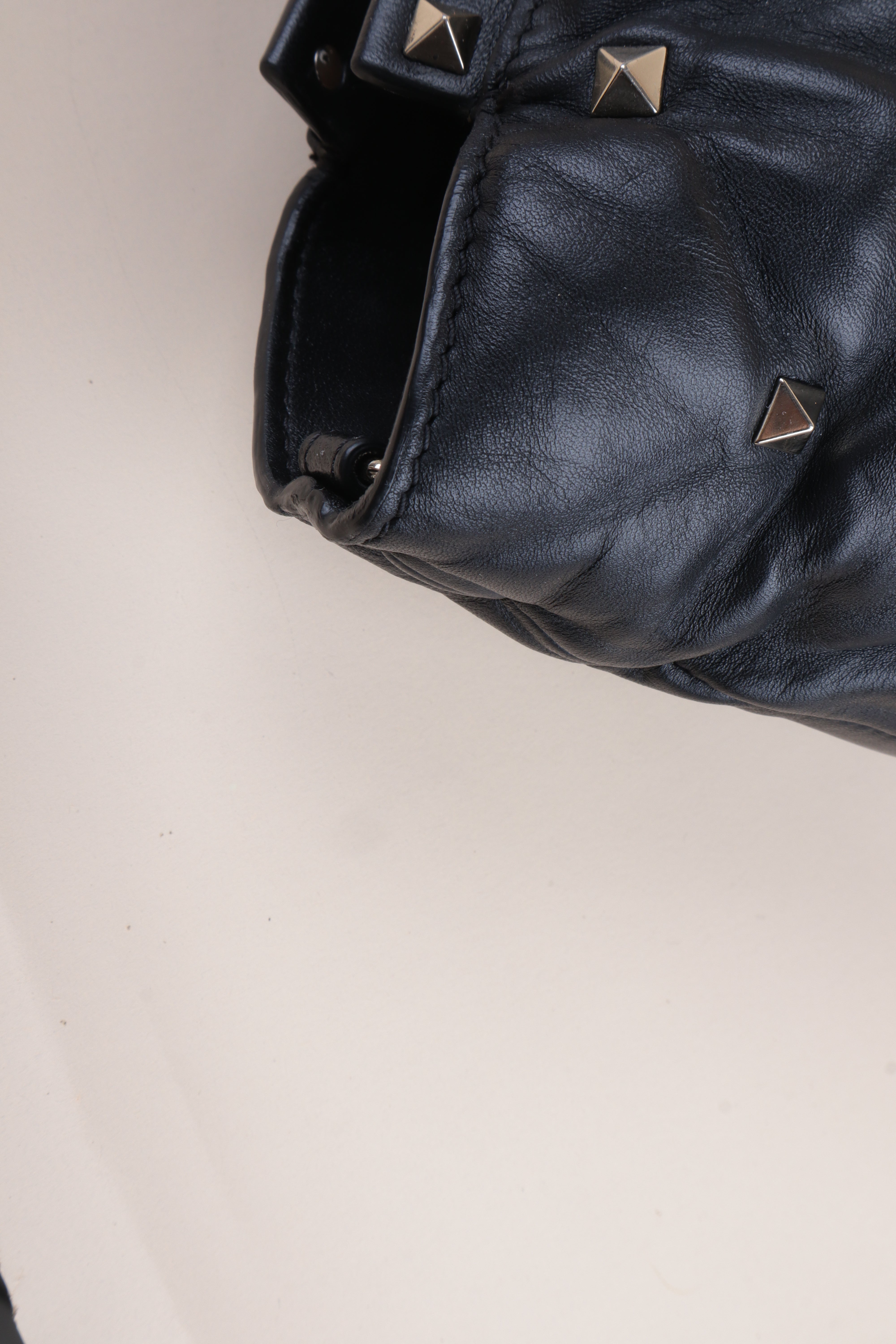 Valentino Black Candystud Crossbody Bag