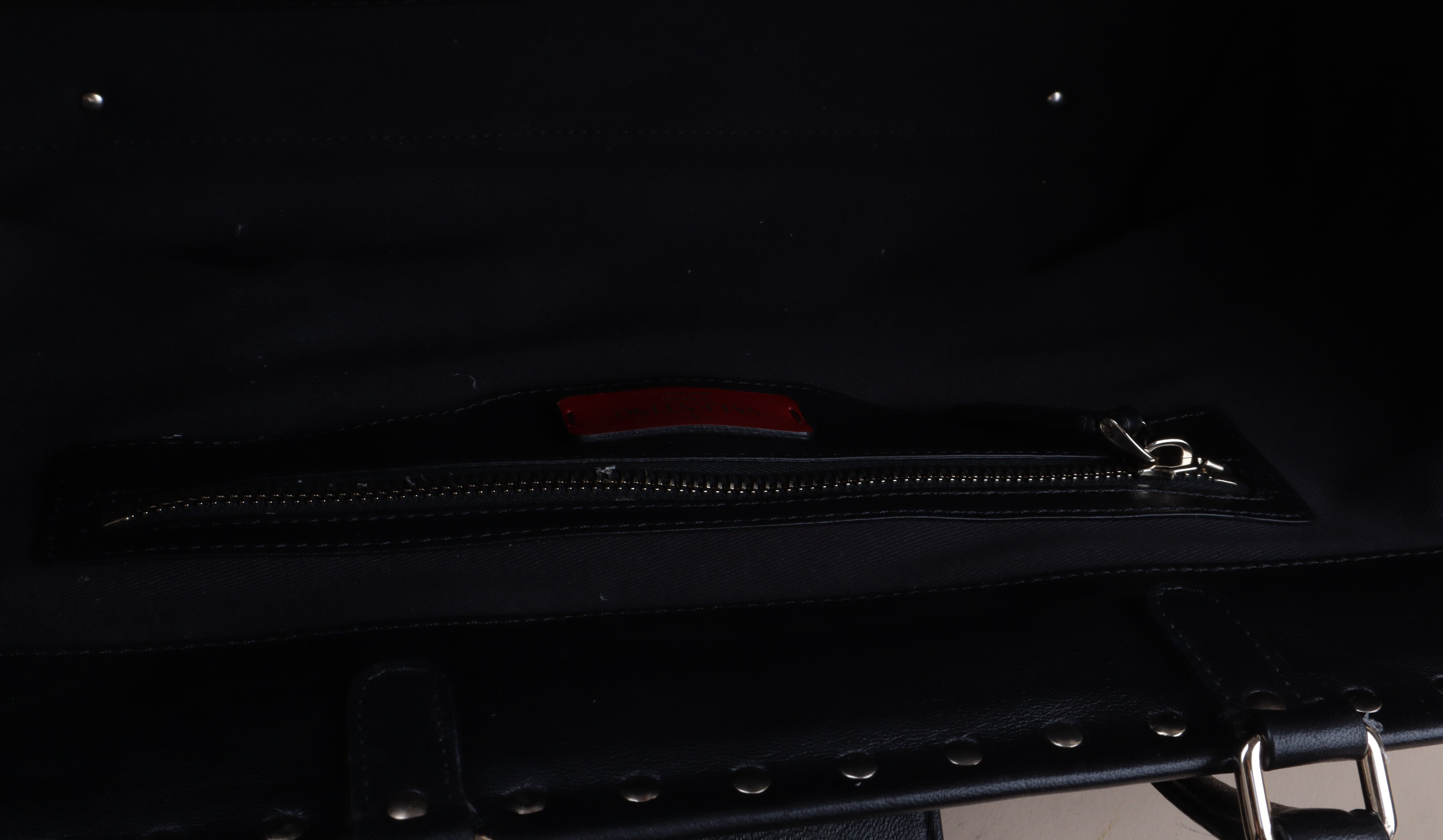 Valentino Black Candystud Crossbody Bag