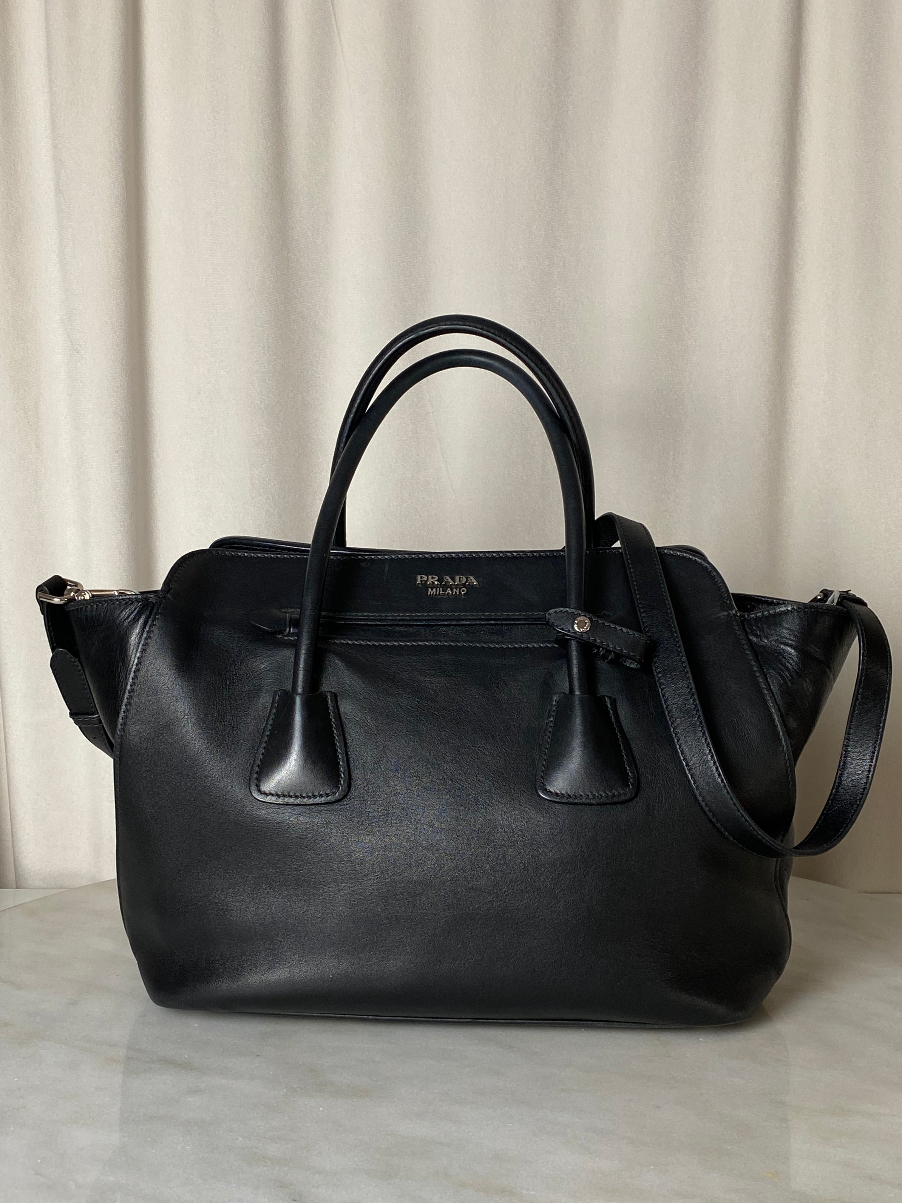 Prada Black Tote Bag-handbag-Prada-The Closet Egypt