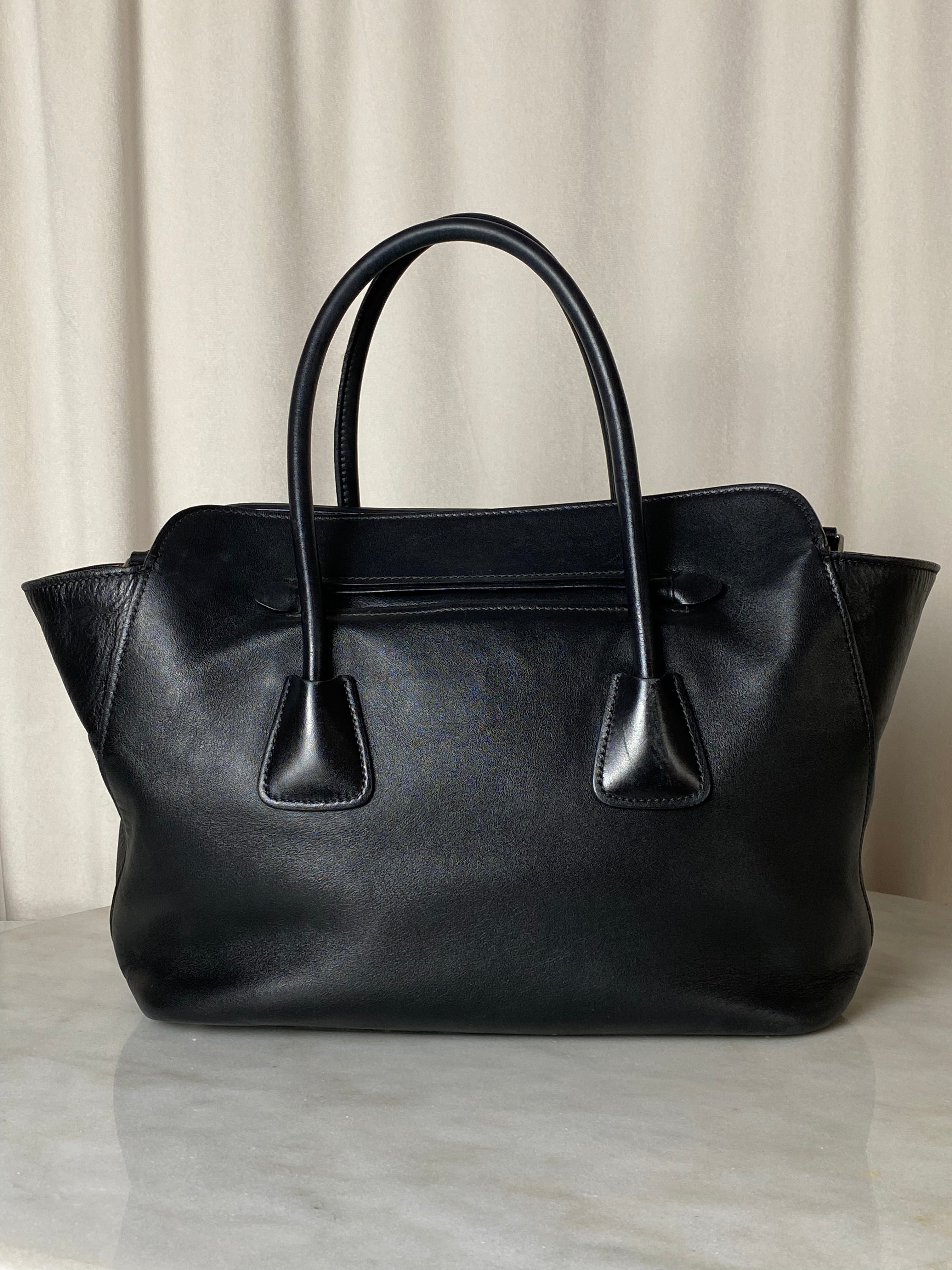 Prada Black Tote Bag-handbag-Prada-The Closet Egypt