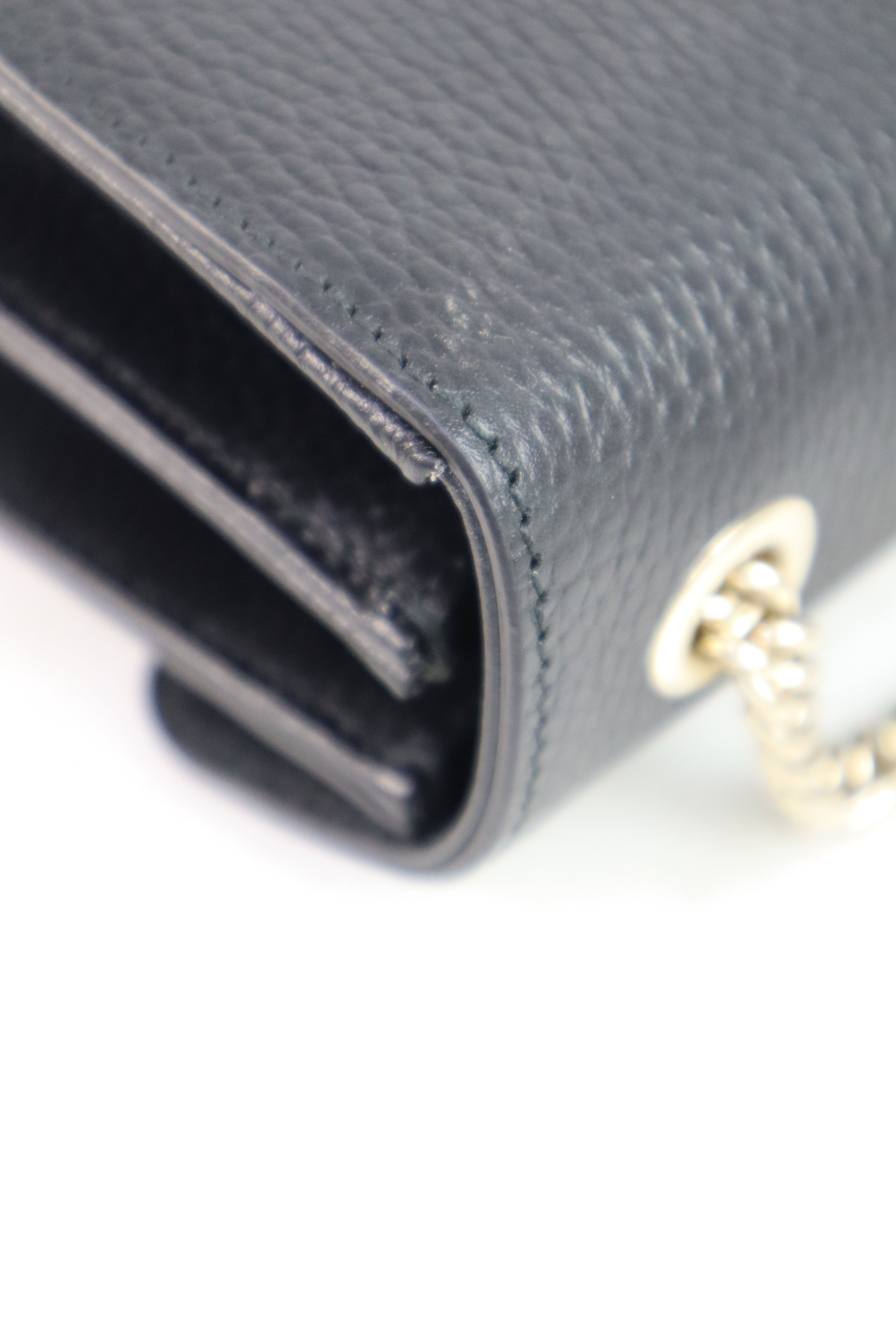 Gucci Black Interlocking G Shoulder Bag