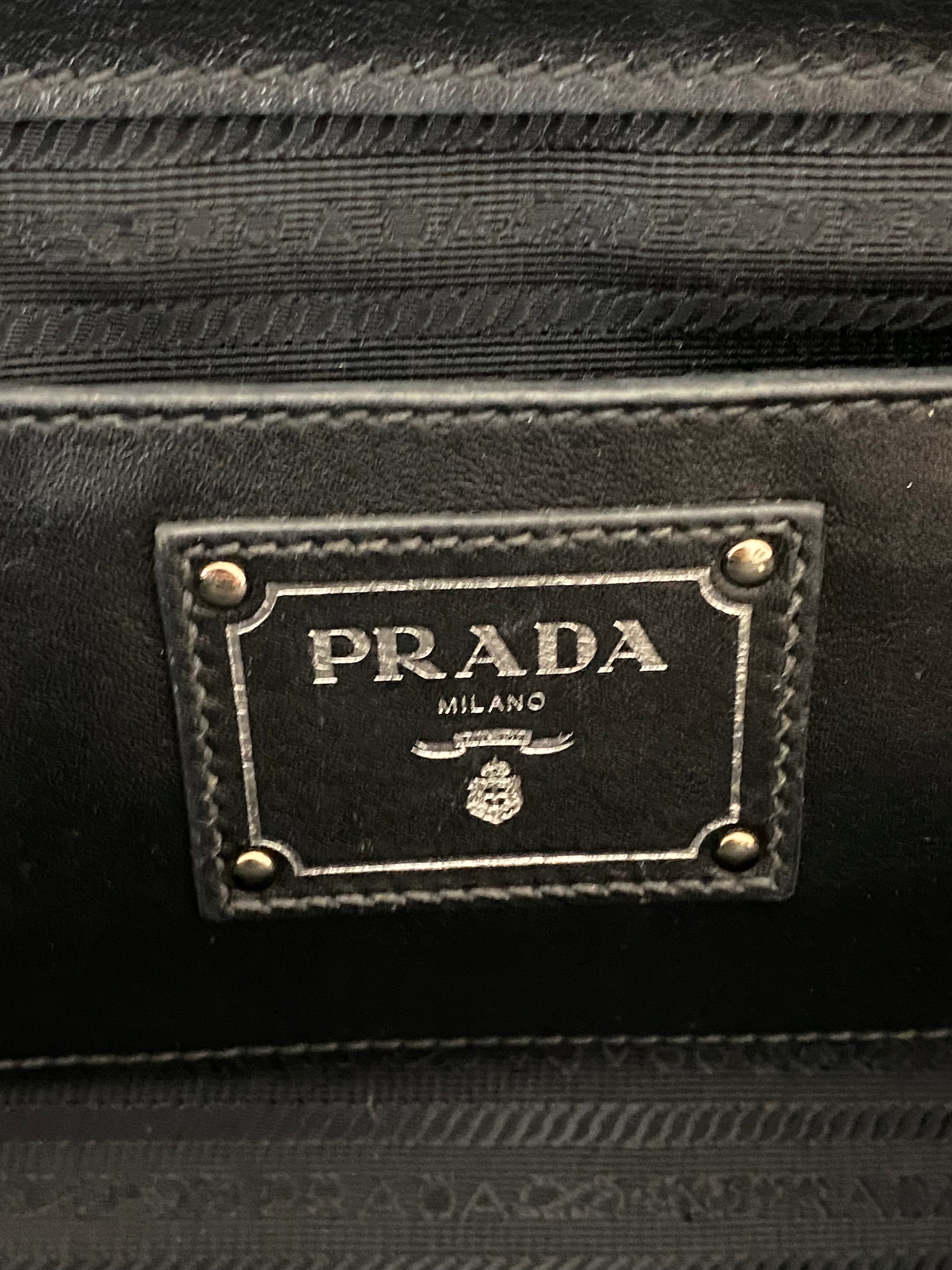 Prada Black Tote Bag-handbag-Prada-The Closet Egypt