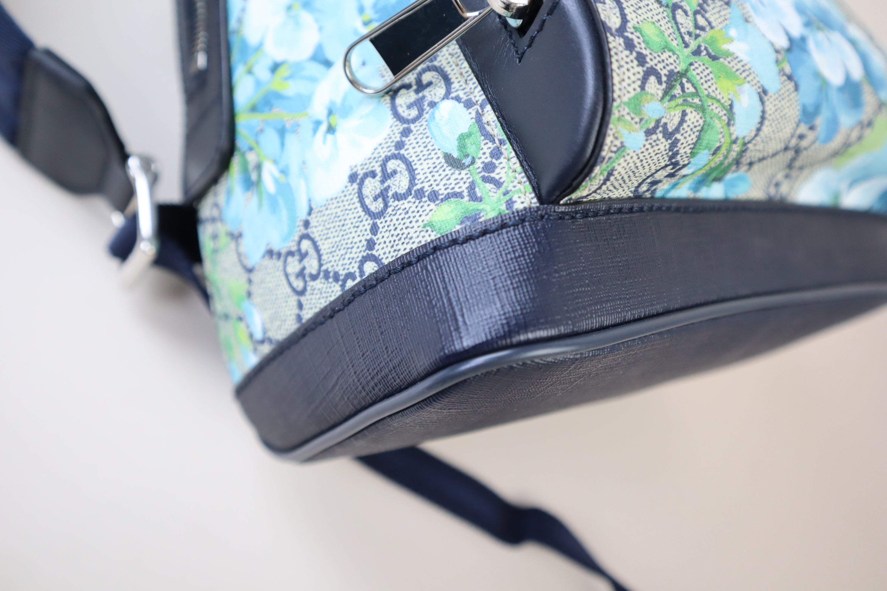 Gucci Bicolor GG Blooms Backpack Bag