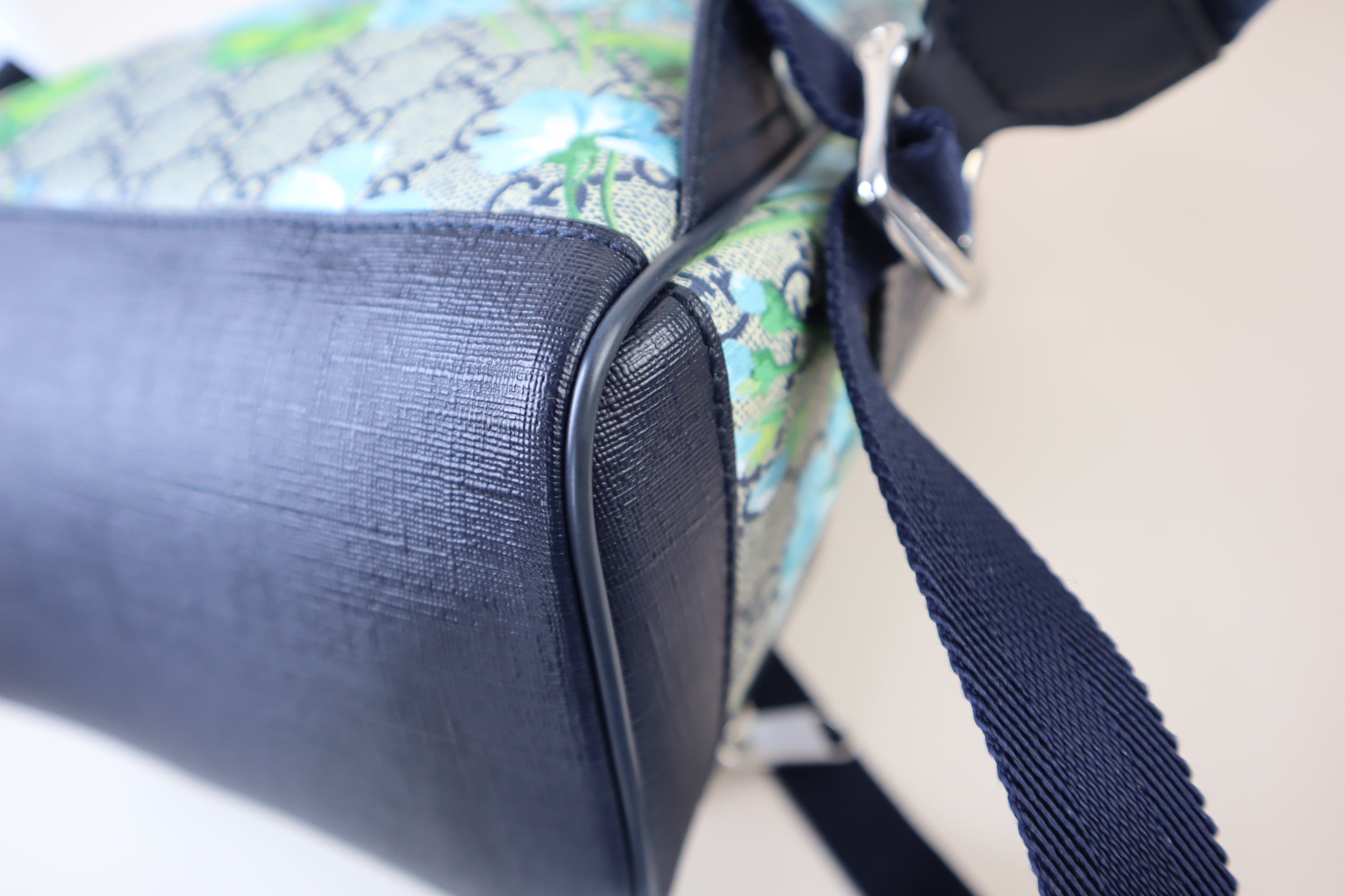 Gucci Bicolor GG Blooms Backpack Bag