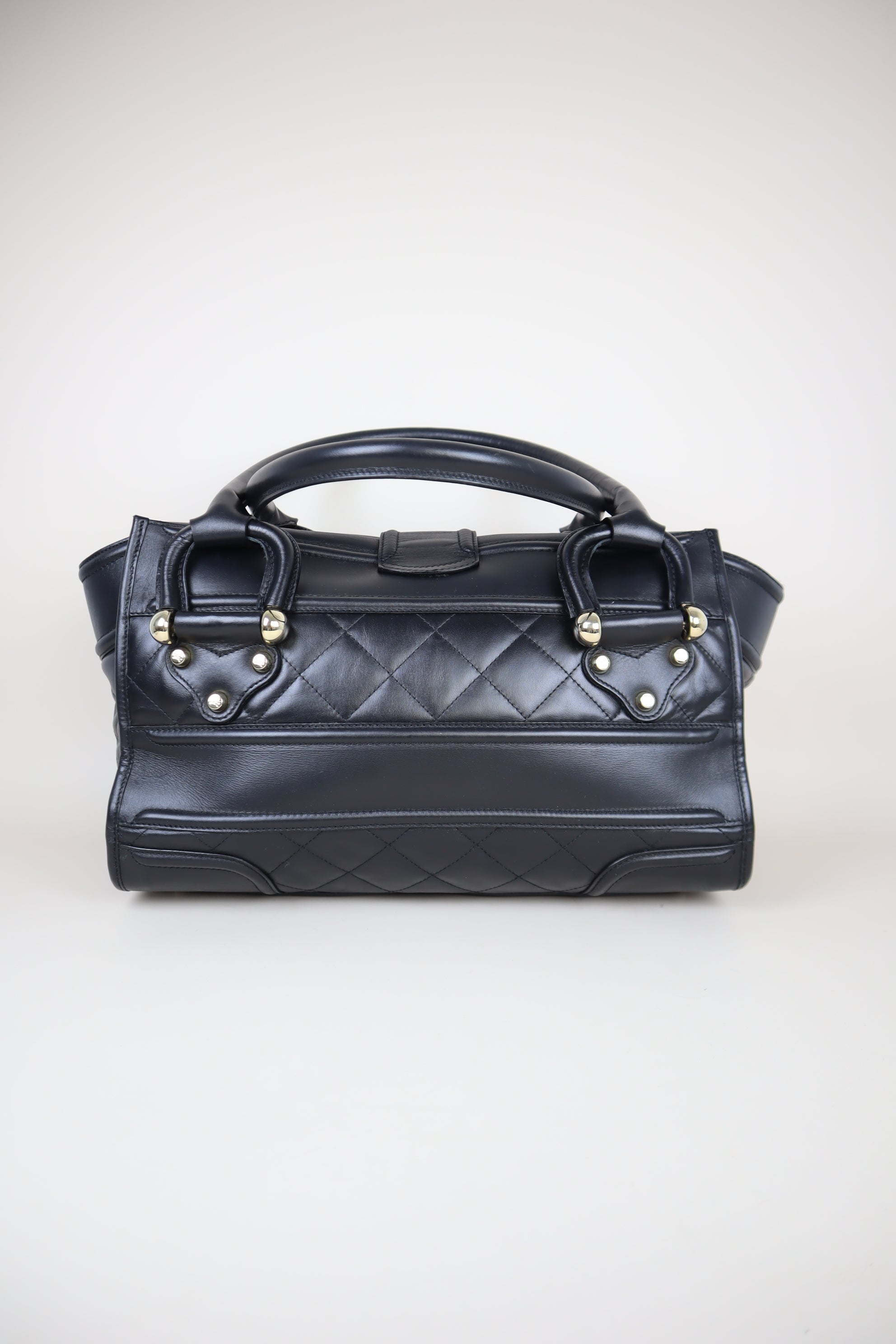 Burberry Black Manor Tote Bag