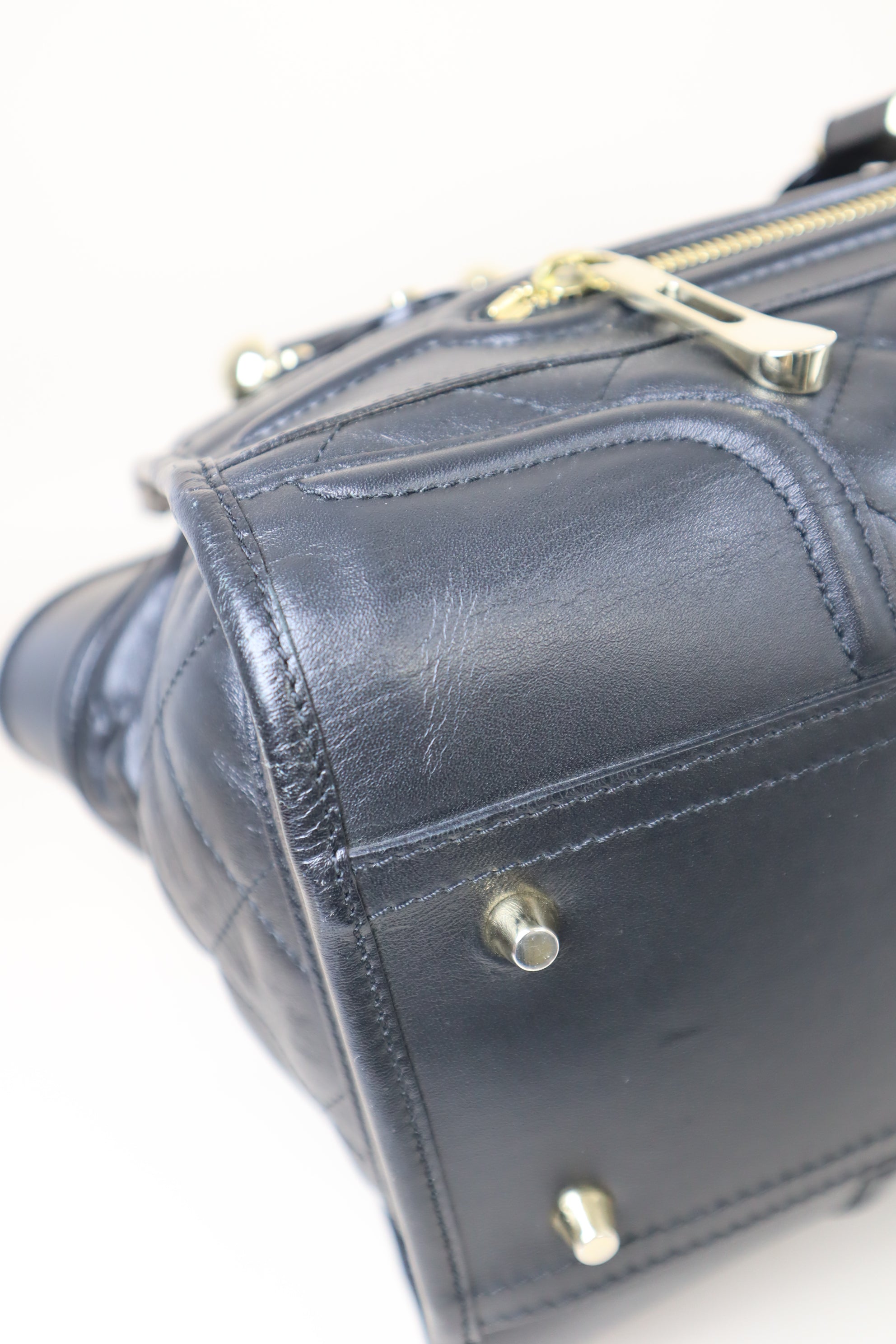 Burberry Black Manor Tote Bag