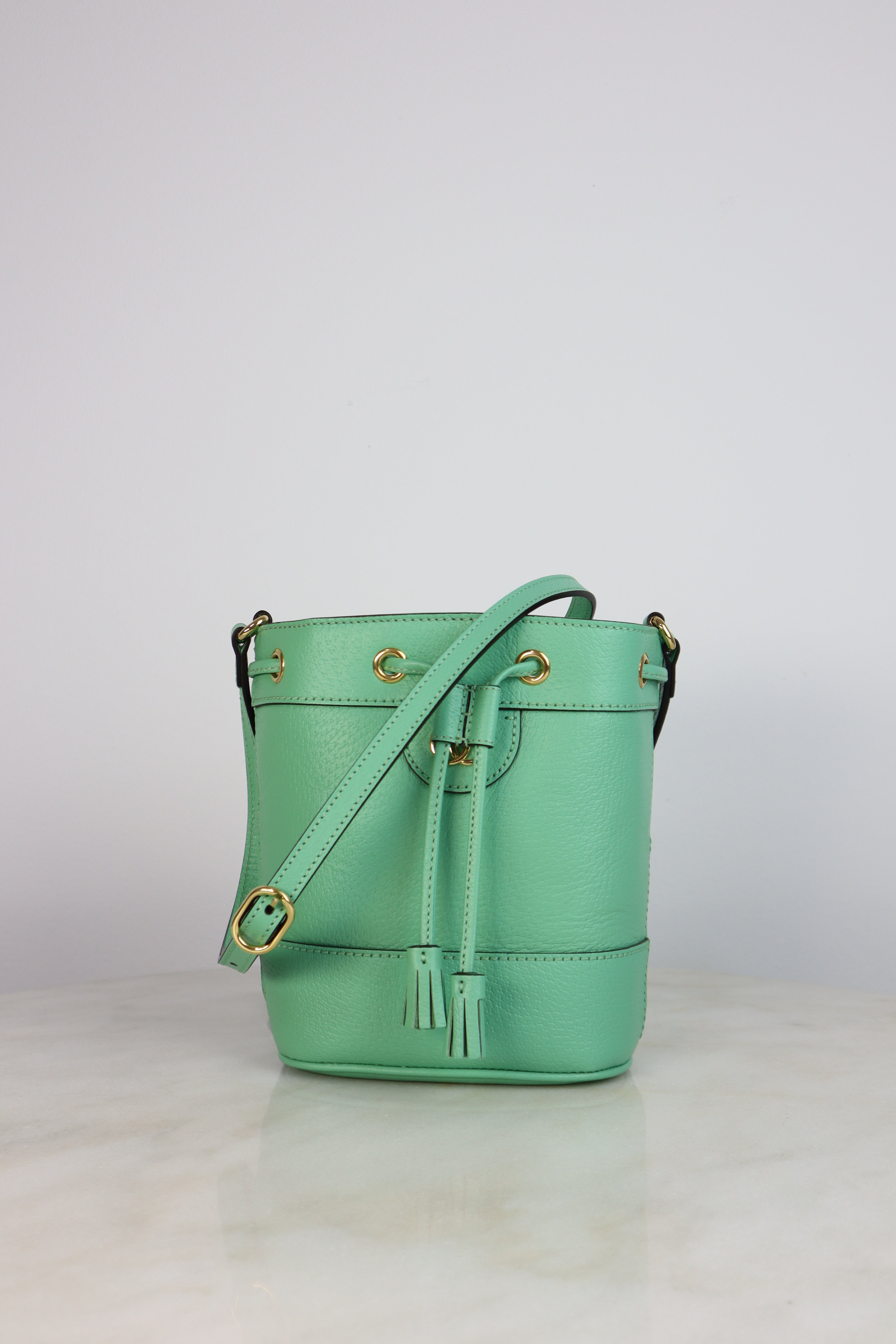 Gucci Mint Green Bucket Bag