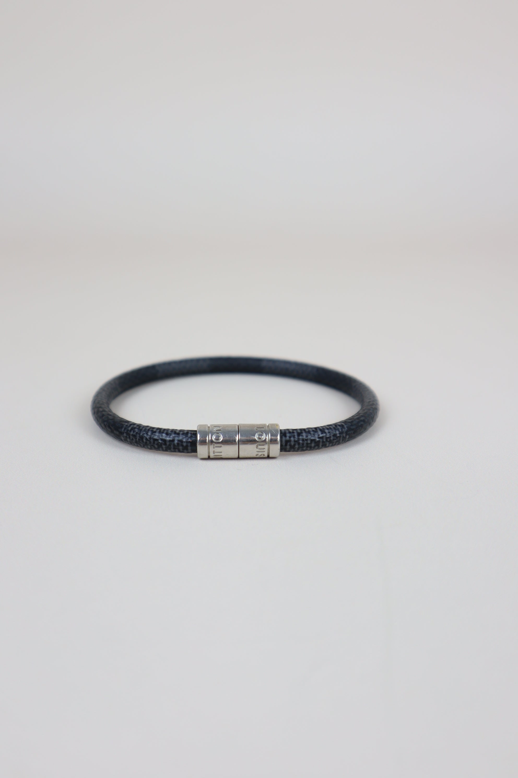 Louis Vuitton Damier Graphite Keep It Bracelet