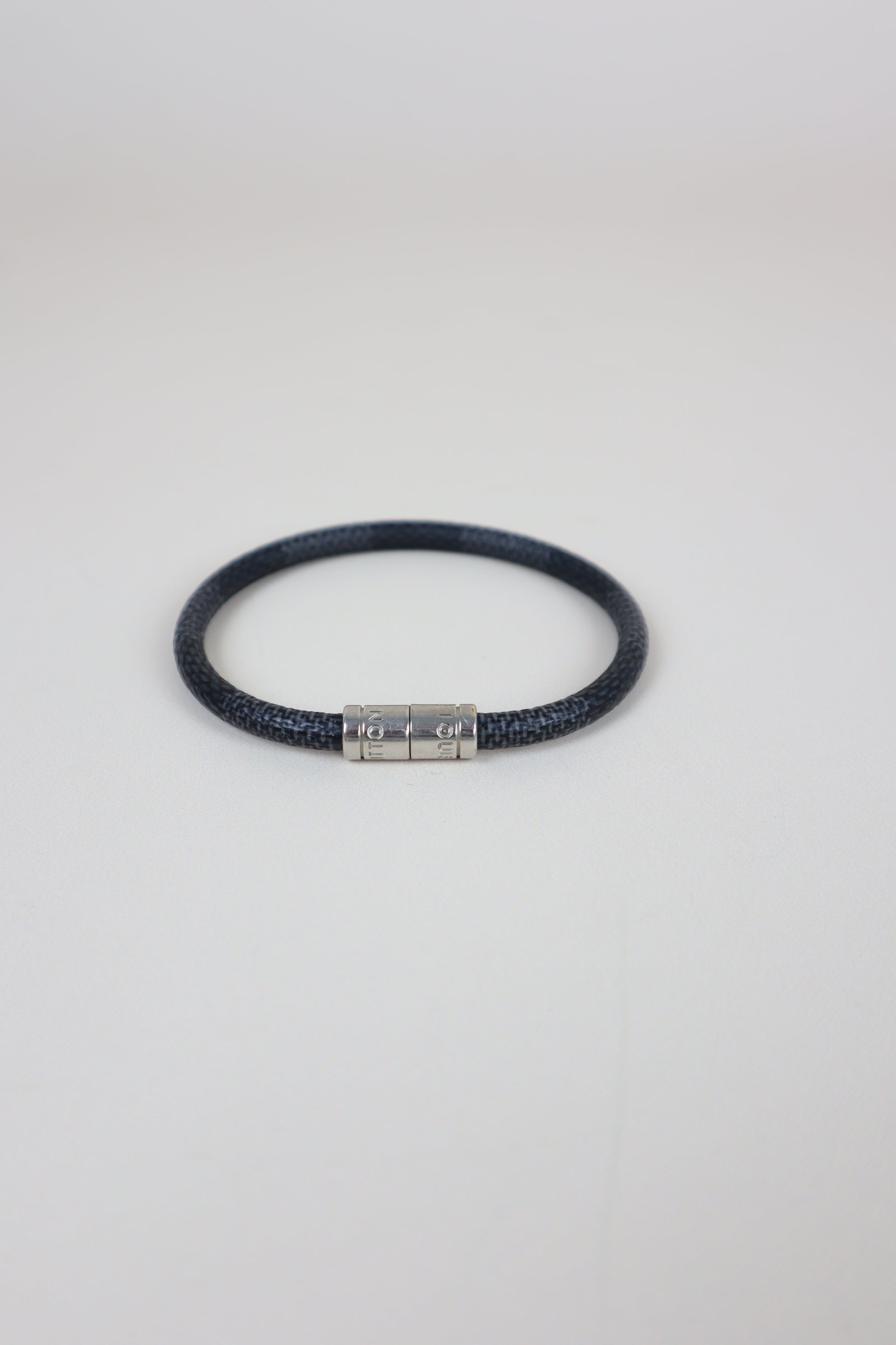 Louis Vuitton Damier Graphite Keep It Bracelet