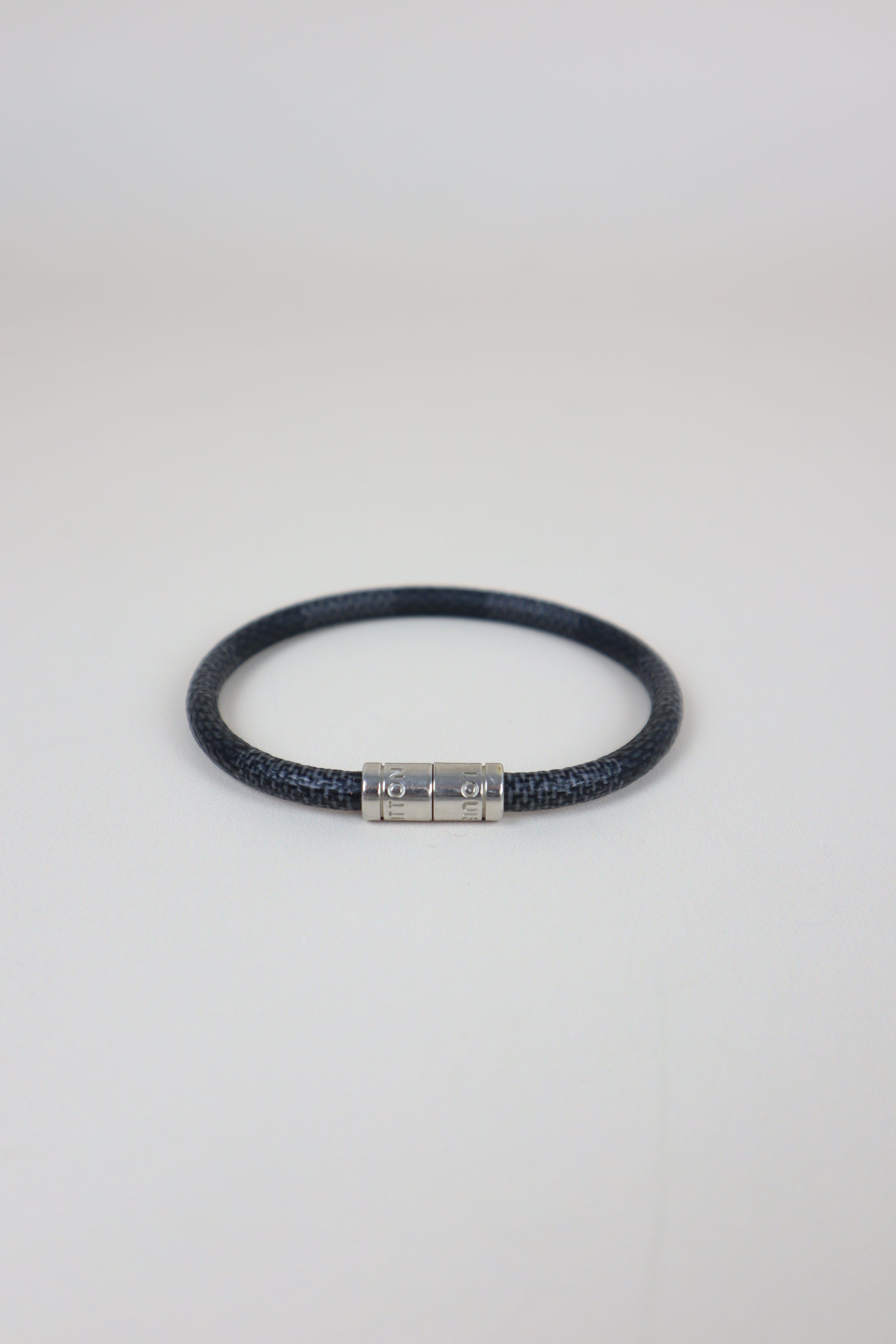 Louis Vuitton Damier Graphite Keep It Bracelet