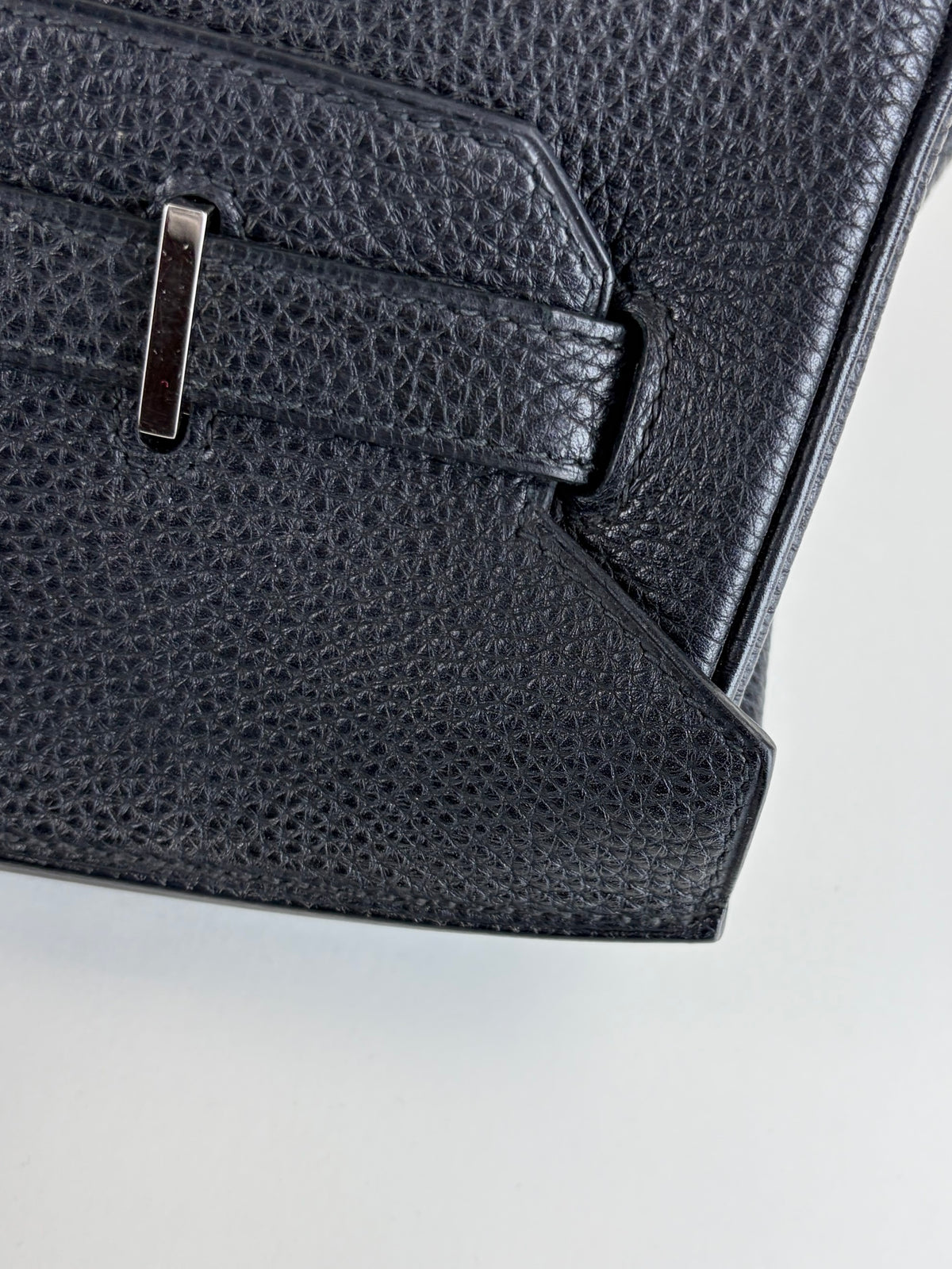 Hermes noir togo leather